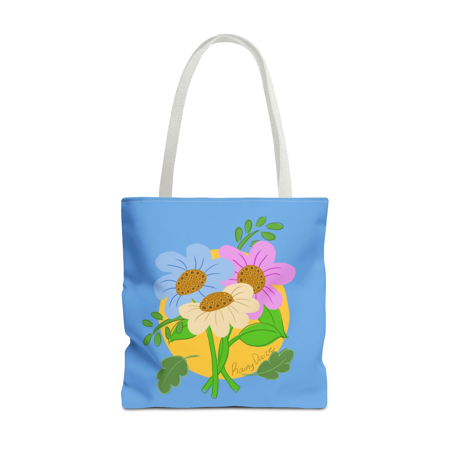 Cute Floral Tote Bag
