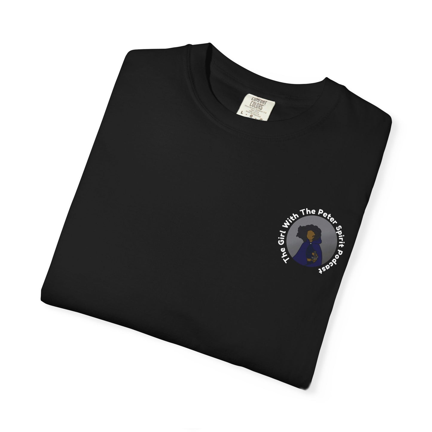 The Girl With The Peter Spirit Podcast T-Shirt