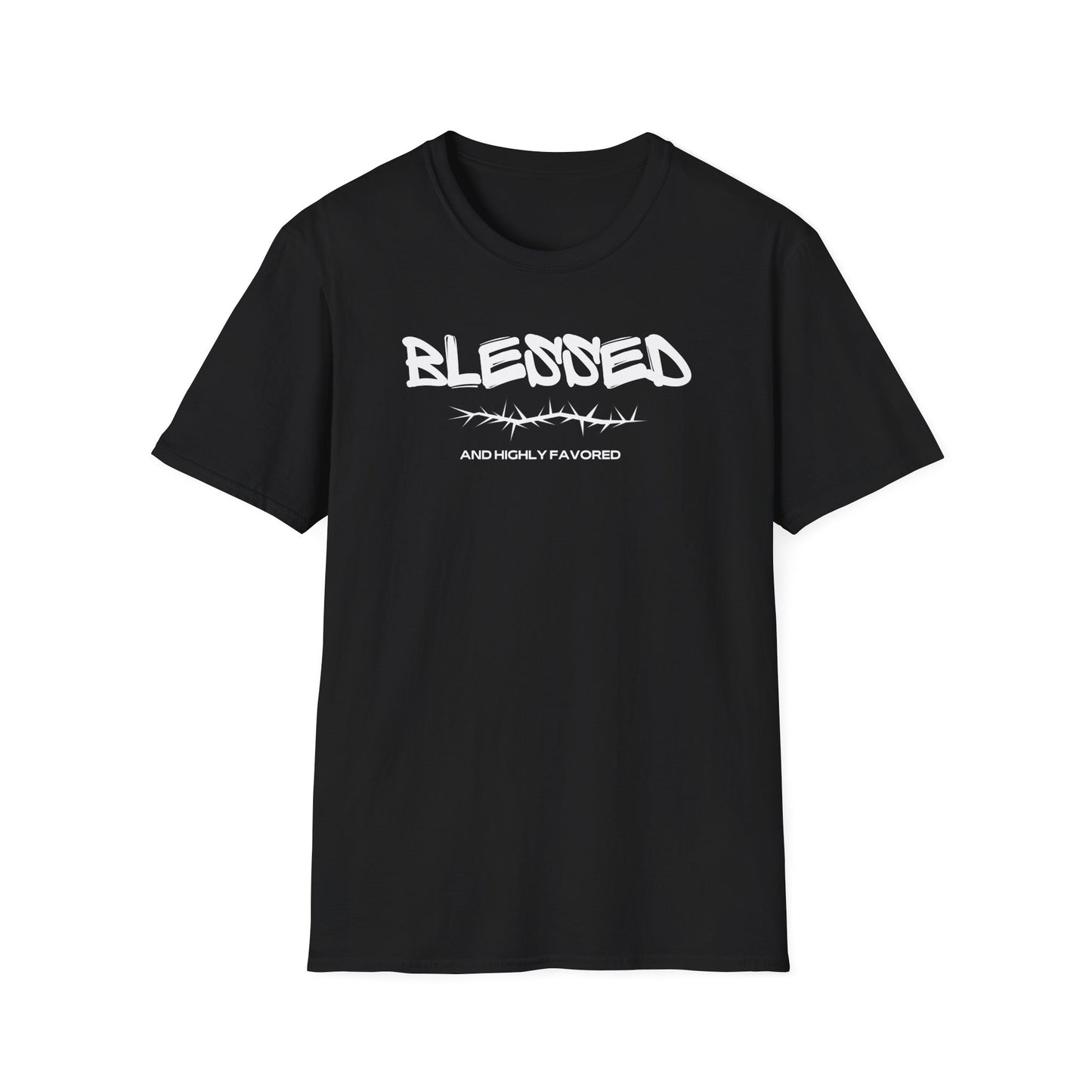 Blessed Men's Softstyle T-Shirt - Inspirational Graphic Tee for Everyday Wear