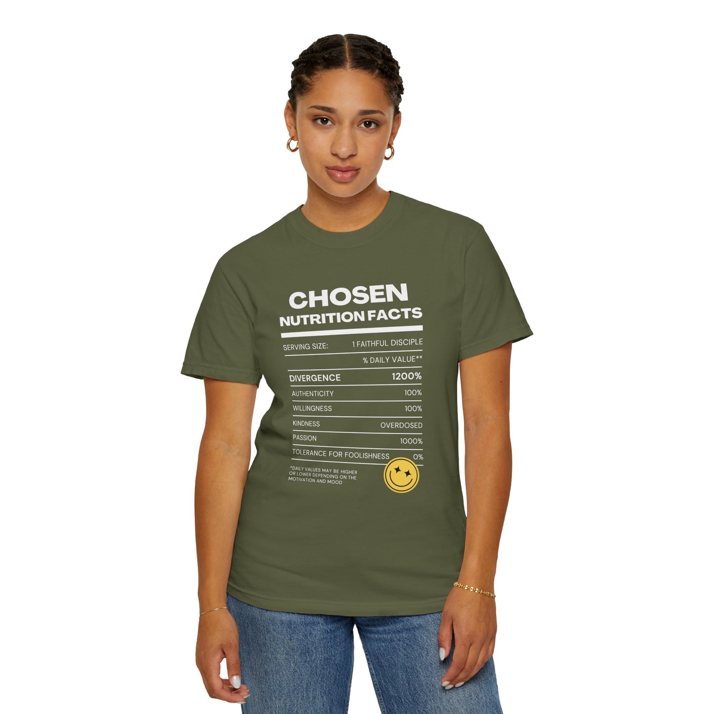 Women's Funny Garment-Dyed T-shirt