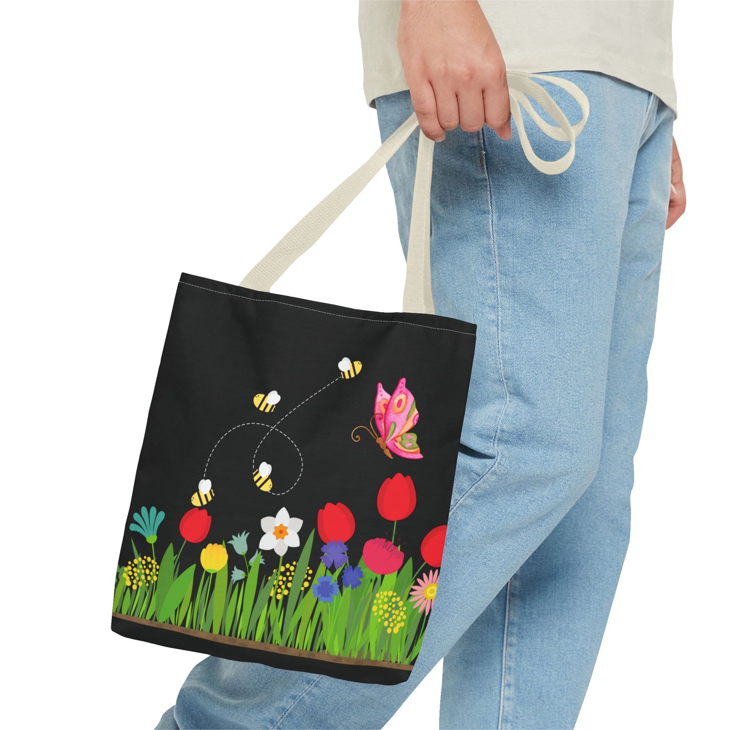 Colorful Garden Tote Bag