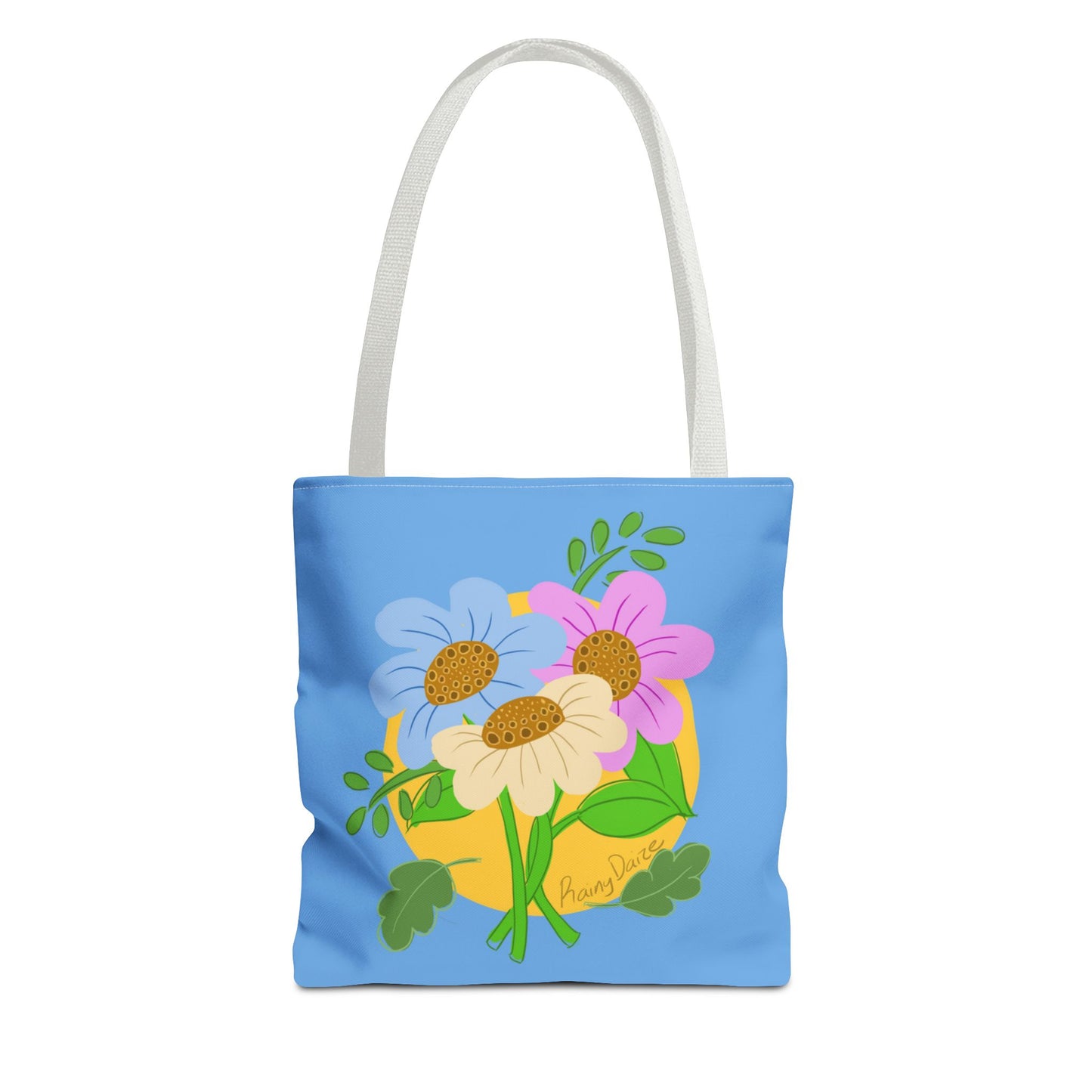 Cute Floral Tote Bag