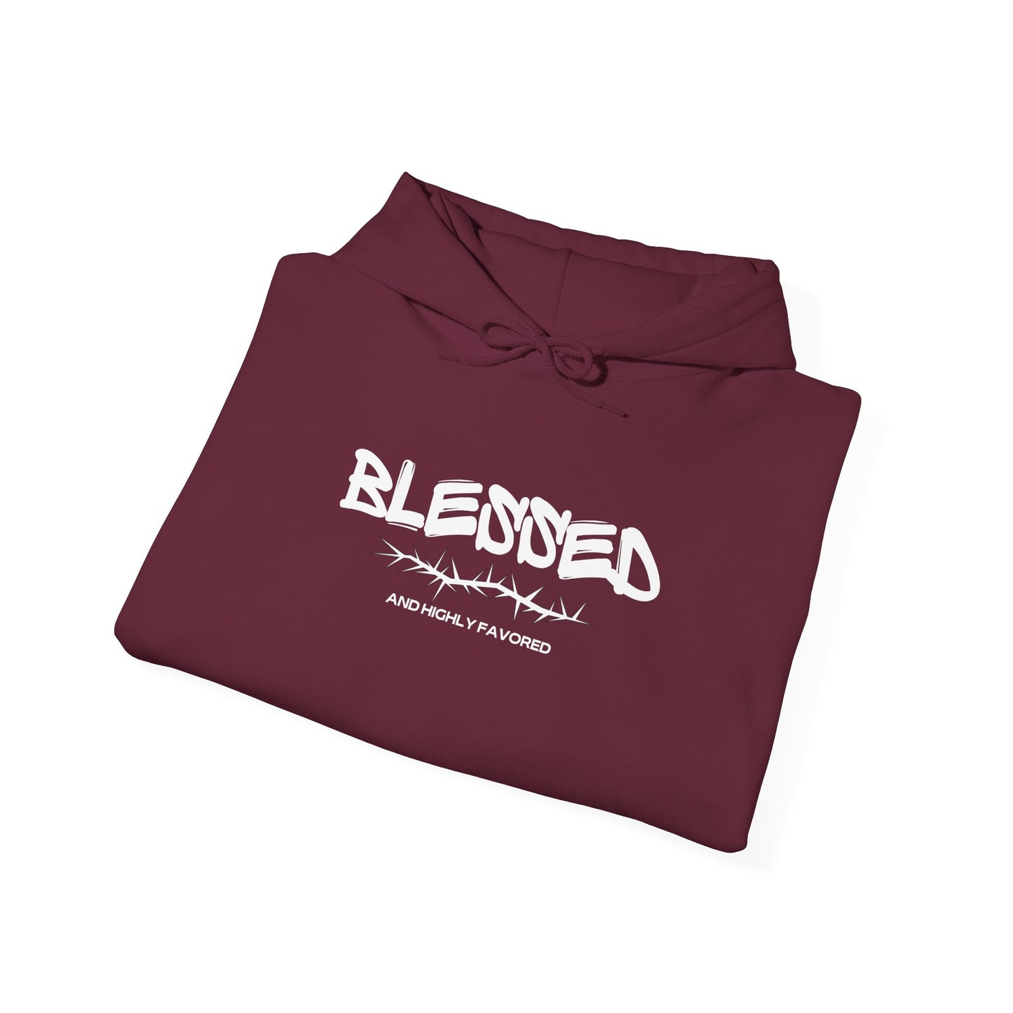 Blessed Men's Heavy Blend Hoodie - Inspirational Graphic Hoodie