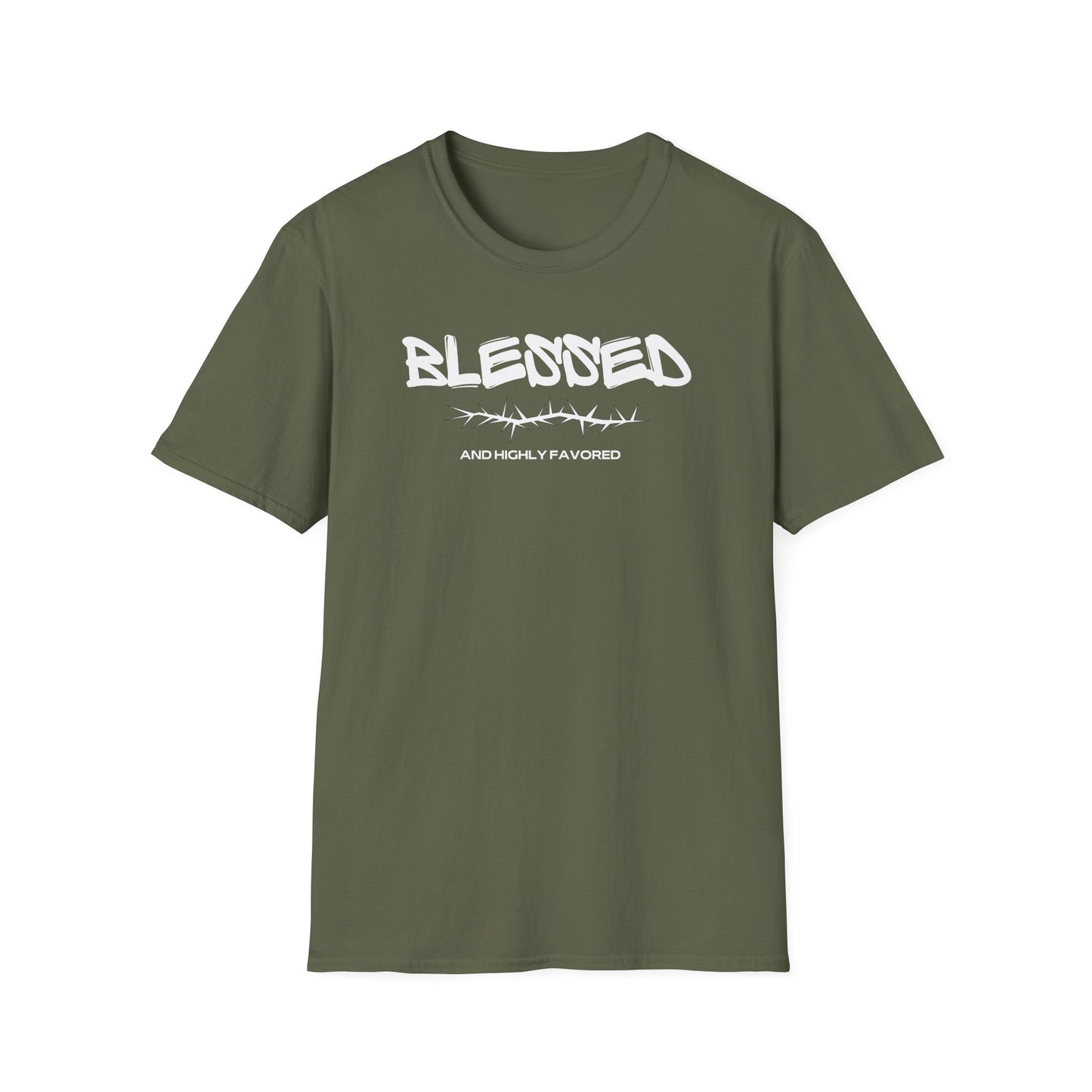 Blessed Men's Softstyle T-Shirt - Inspirational Graphic Tee for Everyday Wear