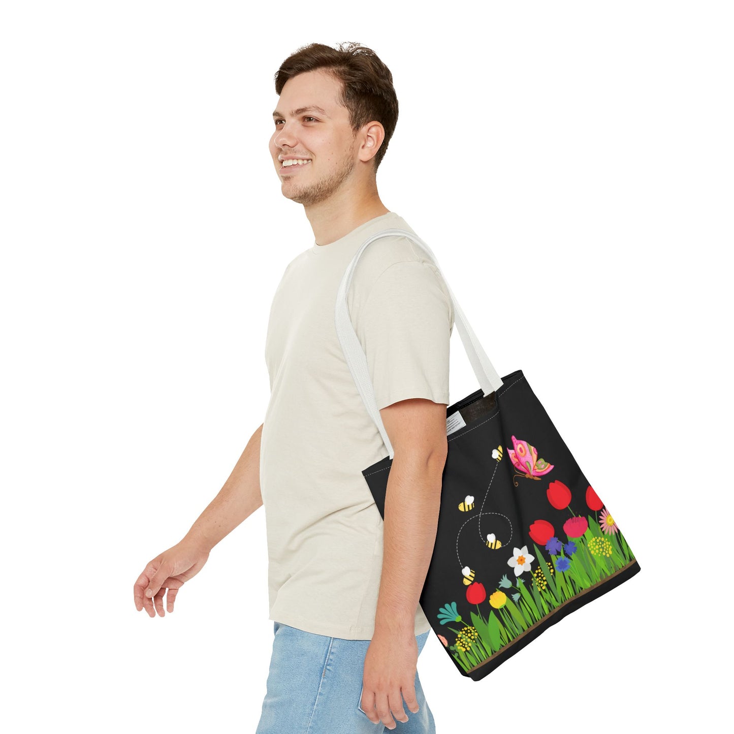 Colorful Garden Tote Bag