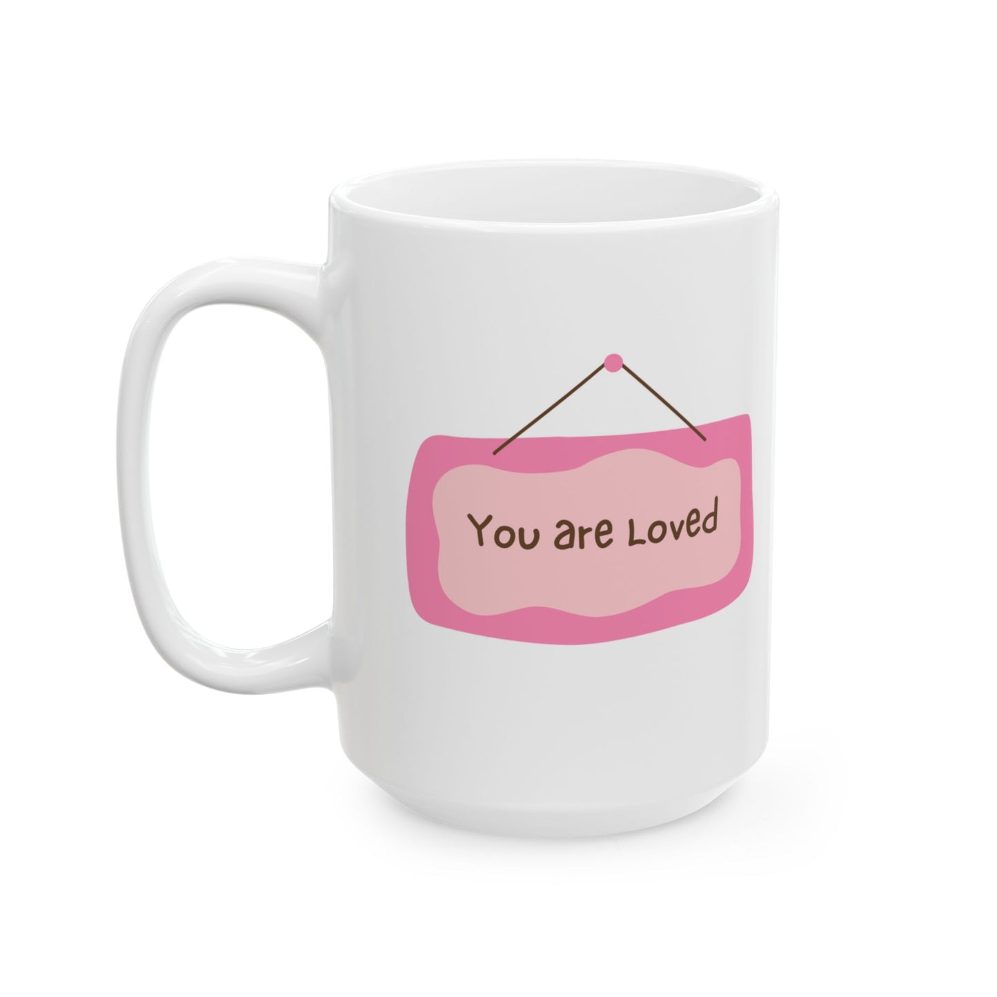 Charming Floral Ceramic Mug - 11oz, 15oz