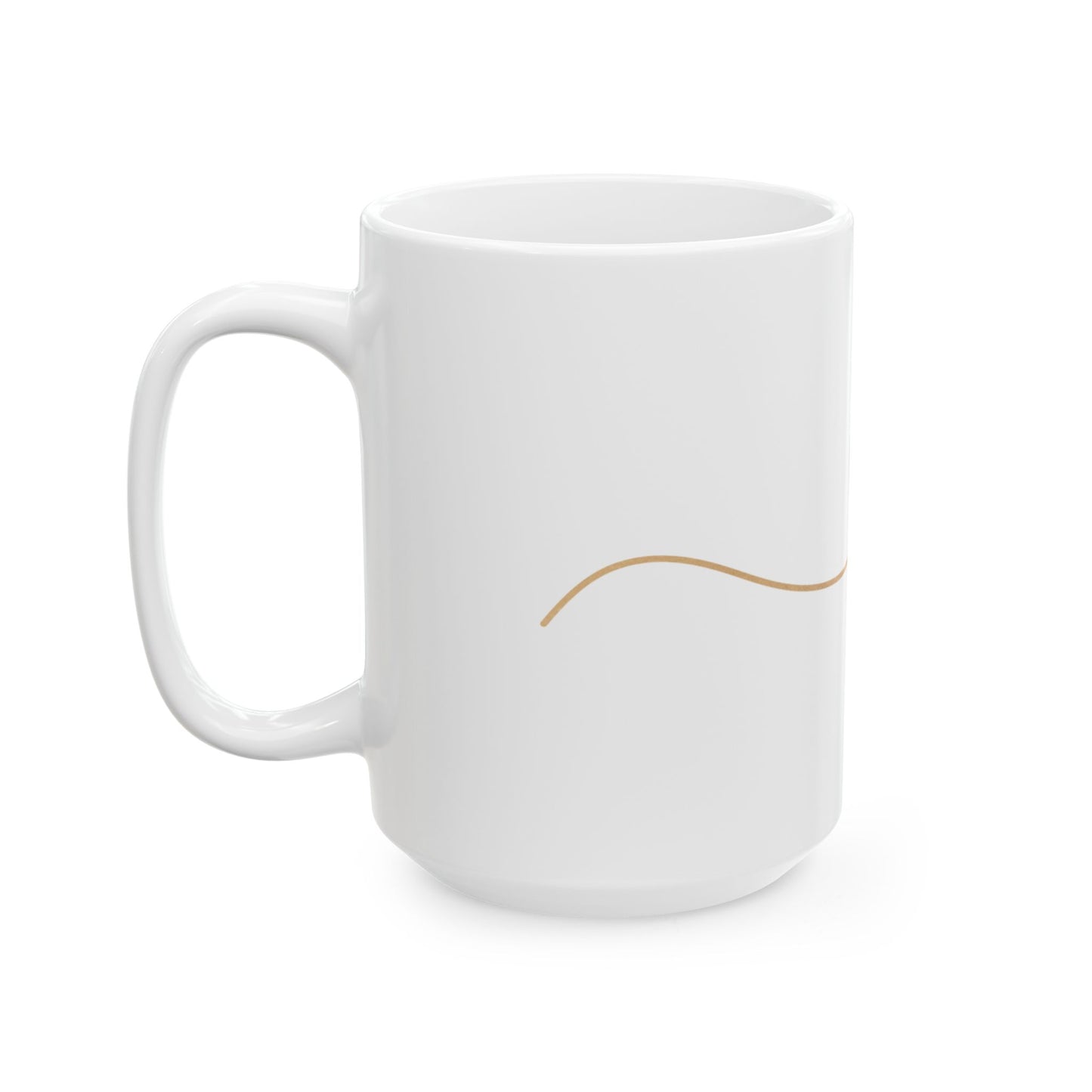 Elegant Love Ceramic Mug - 11oz, 15oz