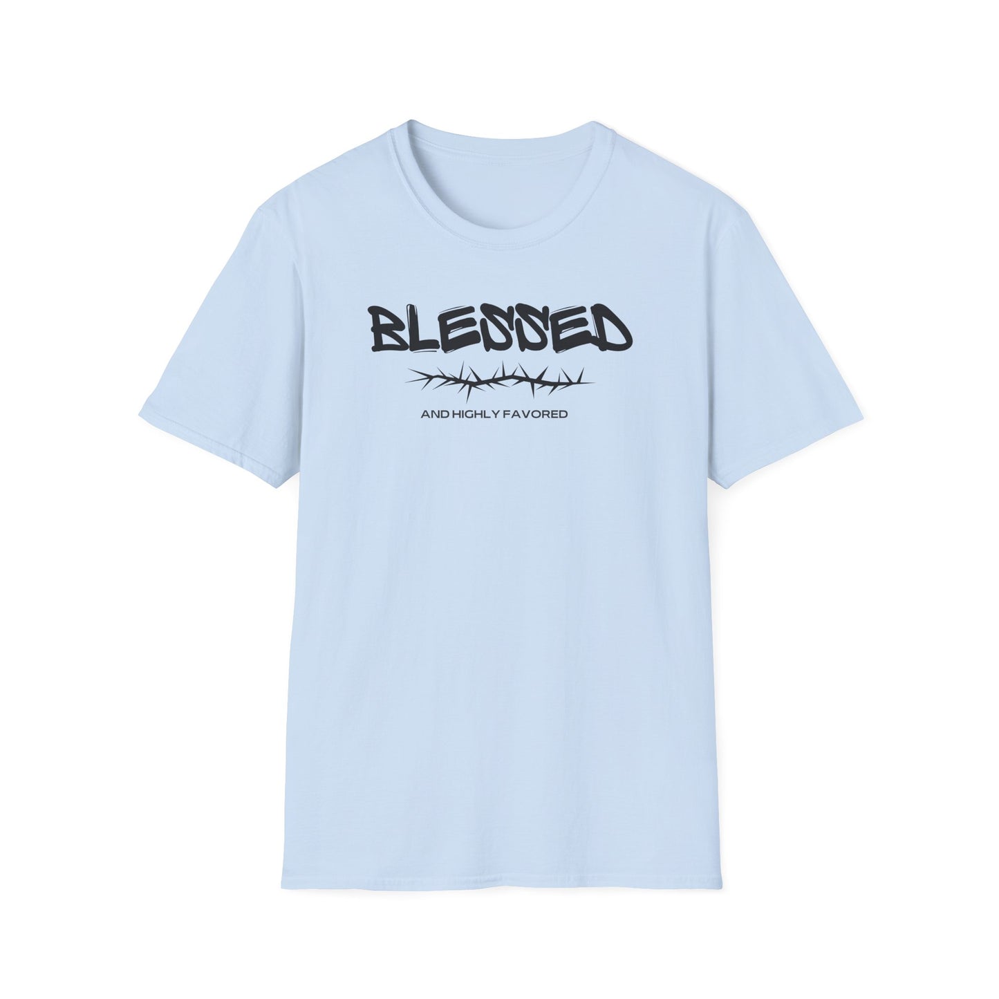 Blessed Men's Softstyle T-Shirt - Inspirational Graphic Tee for Everyday Wear