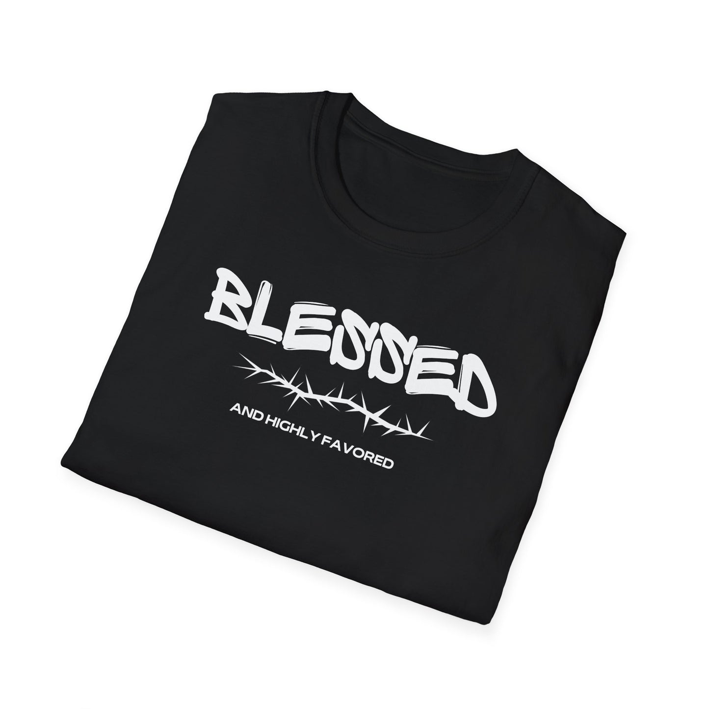 Blessed Men's Softstyle T-Shirt - Inspirational Graphic Tee for Everyday Wear