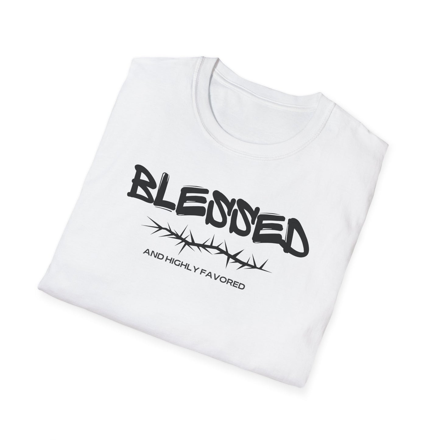 Blessed Men's Softstyle T-Shirt - Inspirational Graphic Tee for Everyday Wear