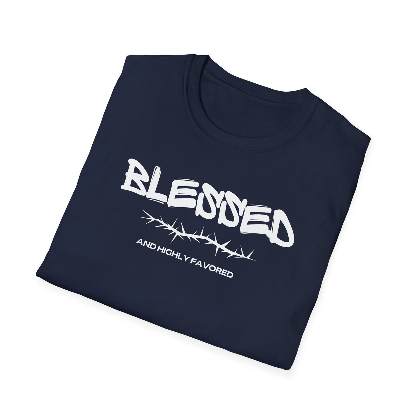 Blessed Men's Softstyle T-Shirt - Inspirational Graphic Tee for Everyday Wear