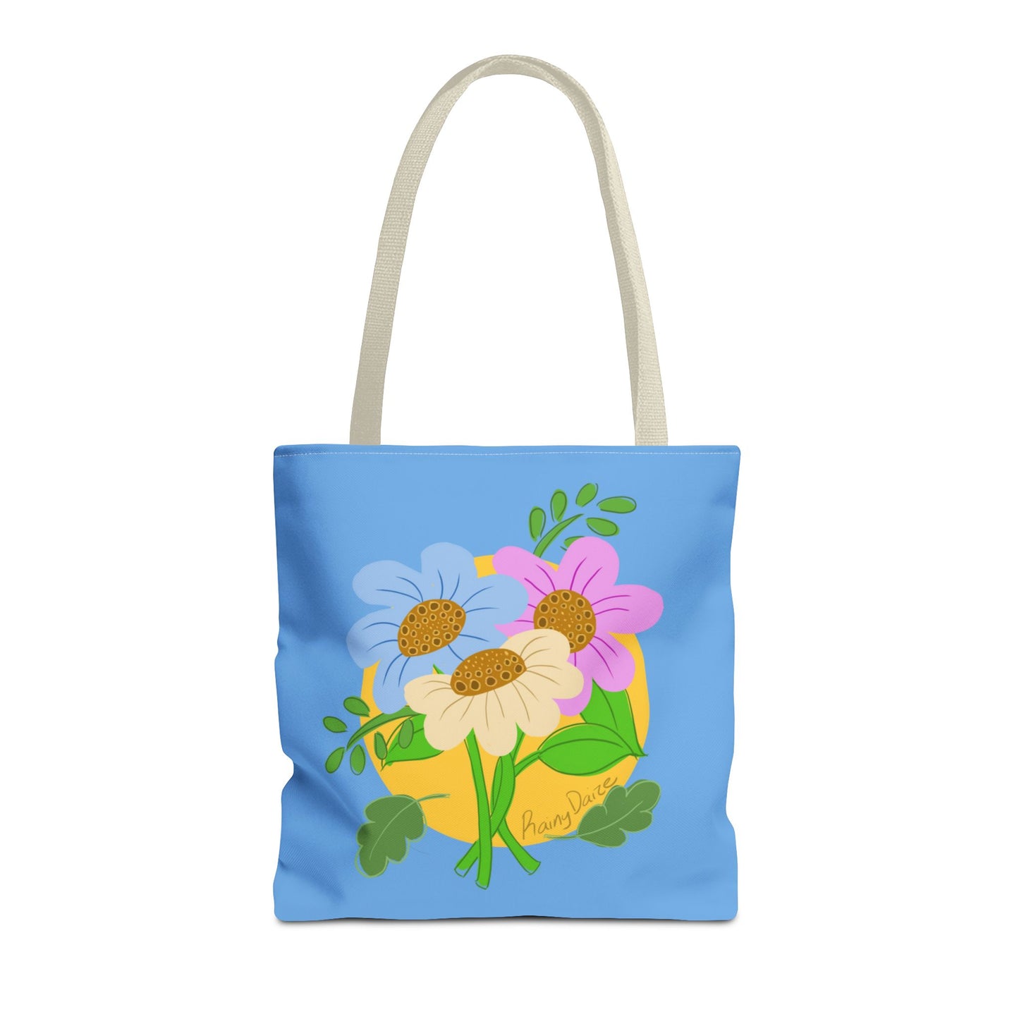 Cute Floral Tote Bag