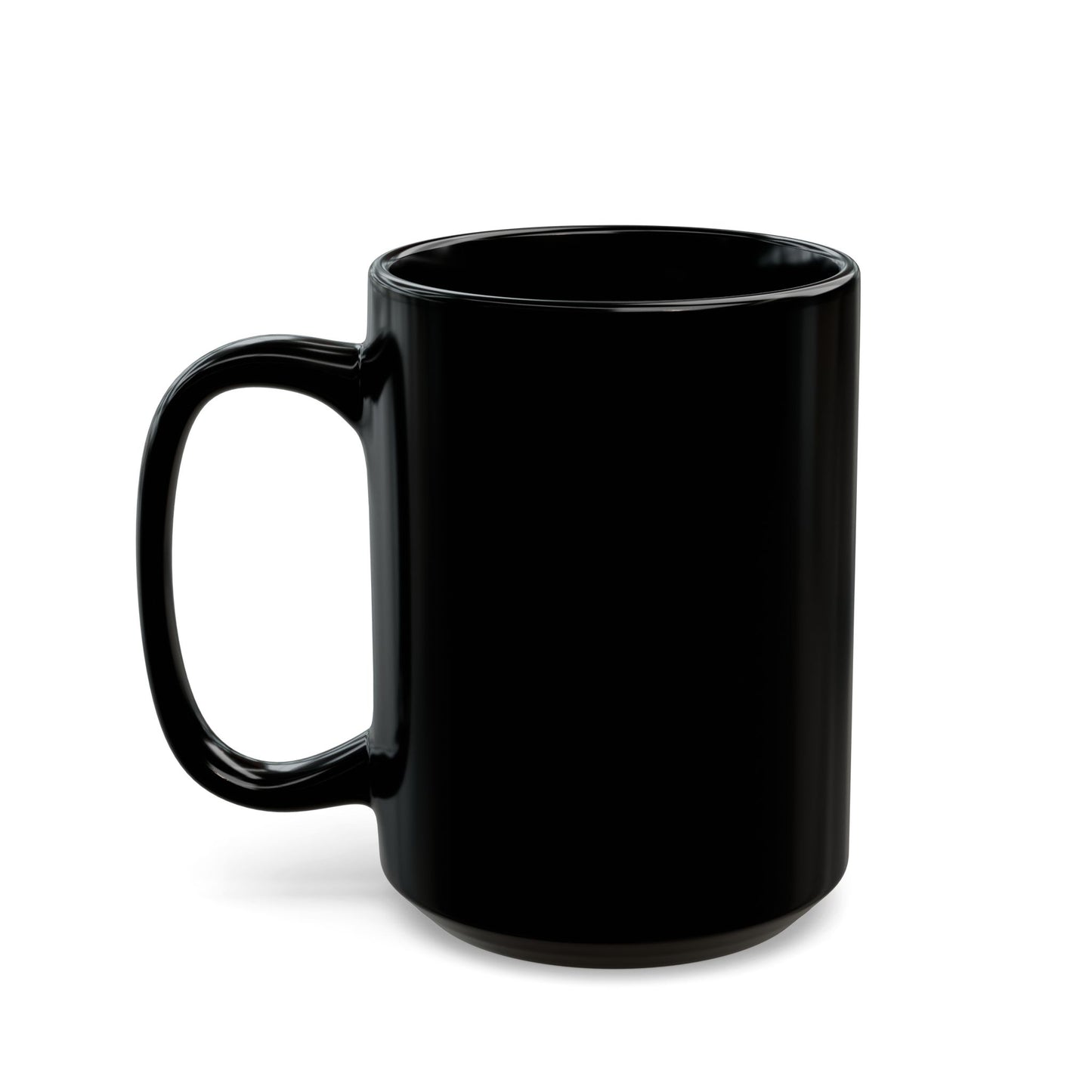 Black Ceramic Coffee Mug - "You Are Loved" Inspirational Gift - 11oz, 15oz