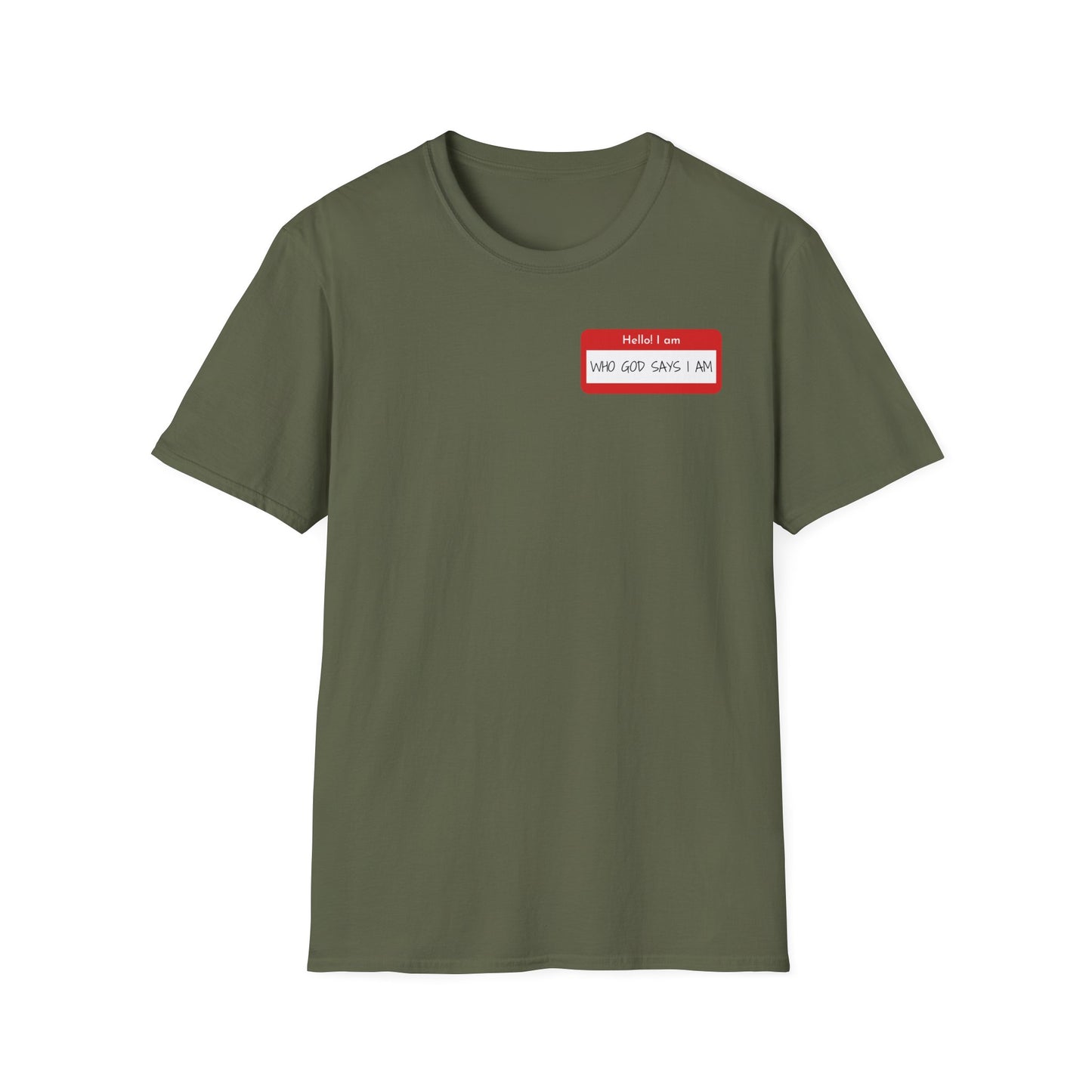 Men's Personalized Icebreaker T-Shirt - Who God Says I Am