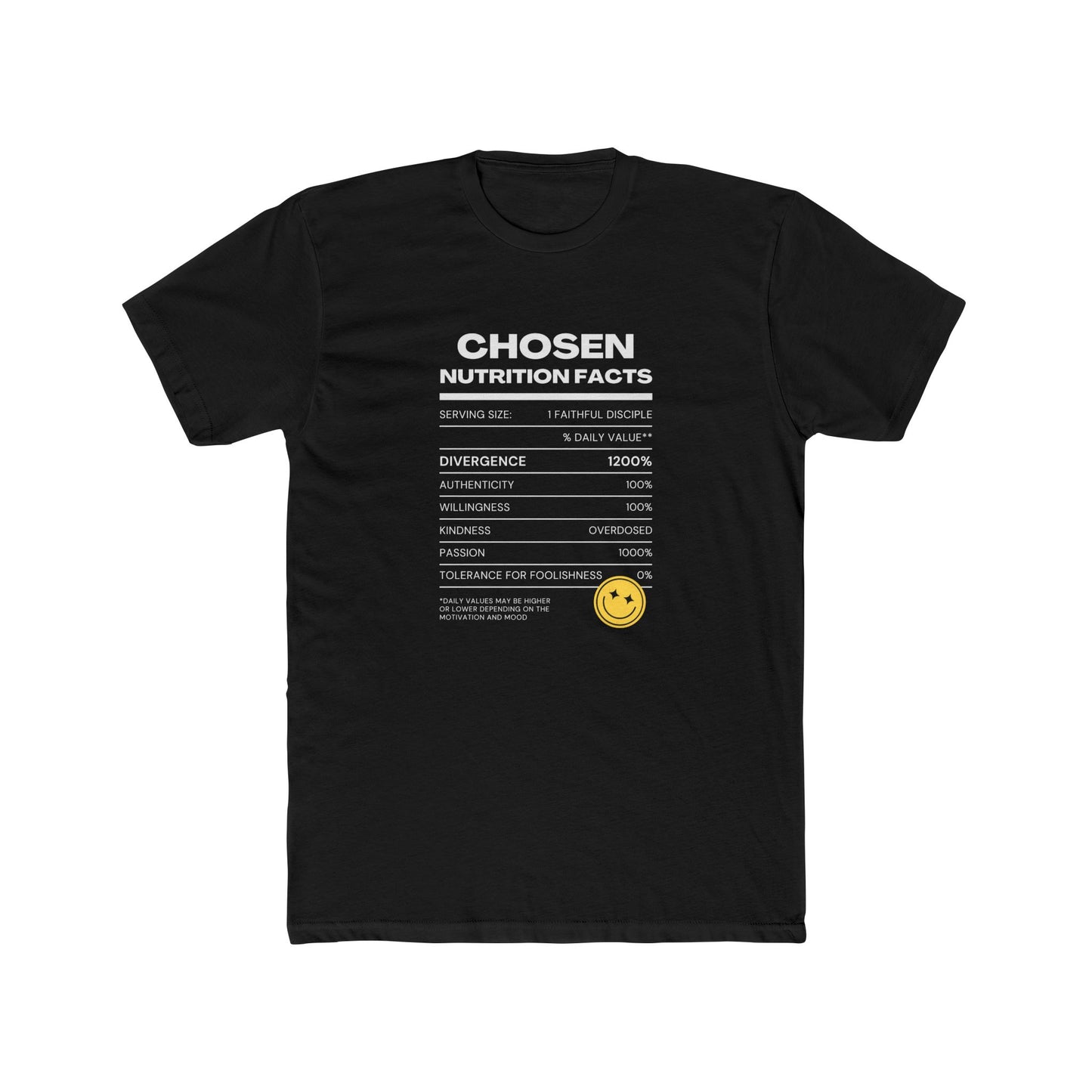 Men's Funny Cotton Crew Tee