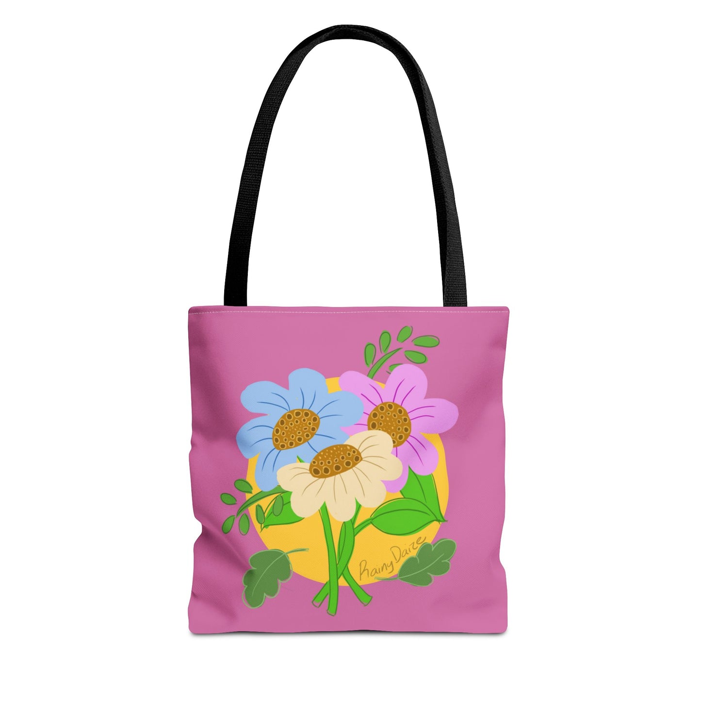 Artsy Floral Tote Bag