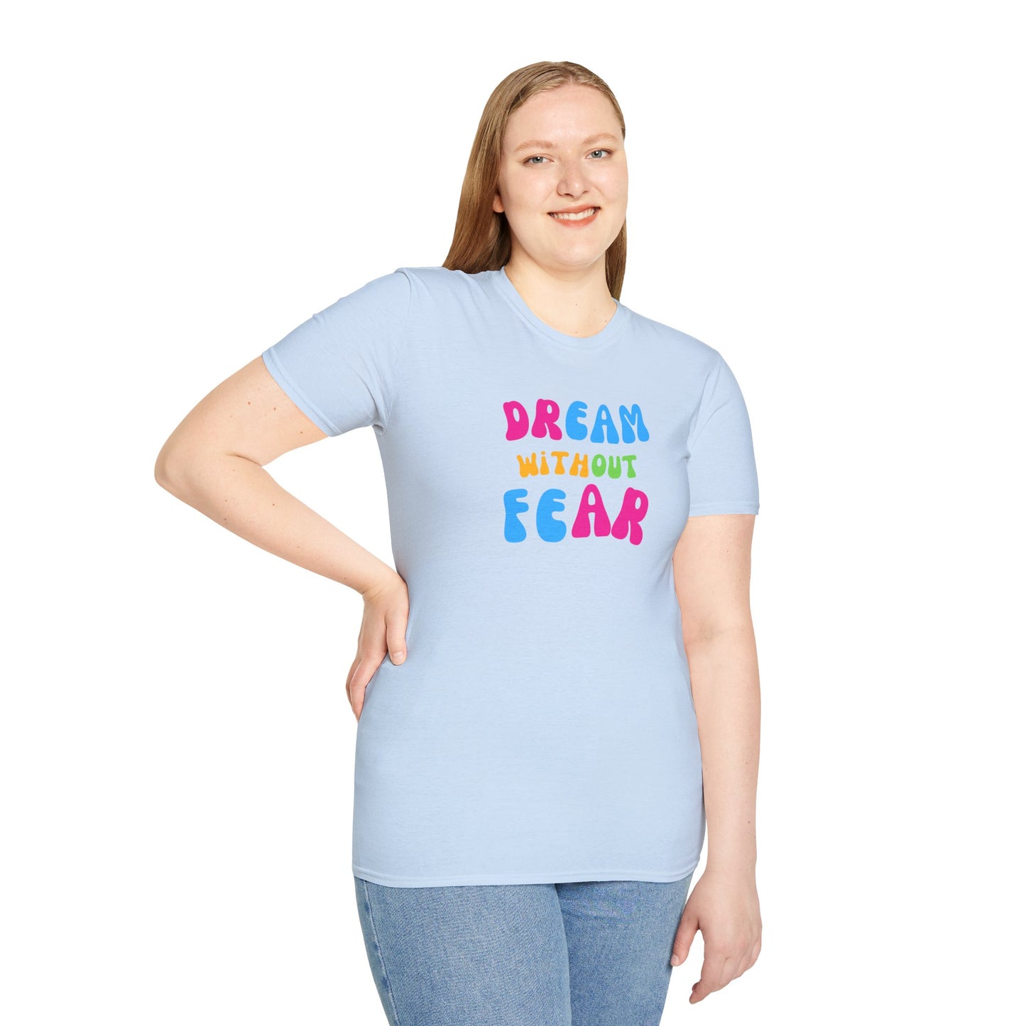 Women's Bold Print Inspirational Comfy T-Shirt