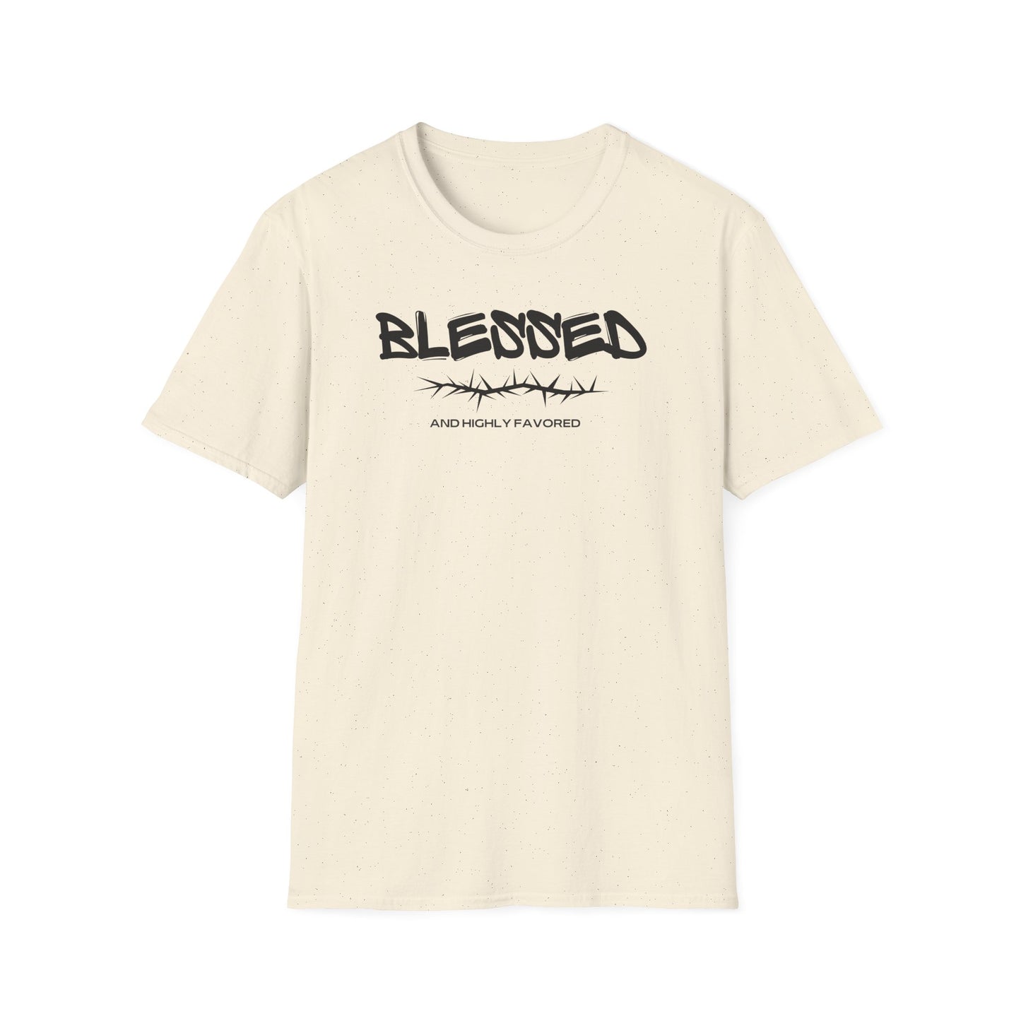 Blessed Men's Softstyle T-Shirt - Inspirational Graphic Tee for Everyday Wear