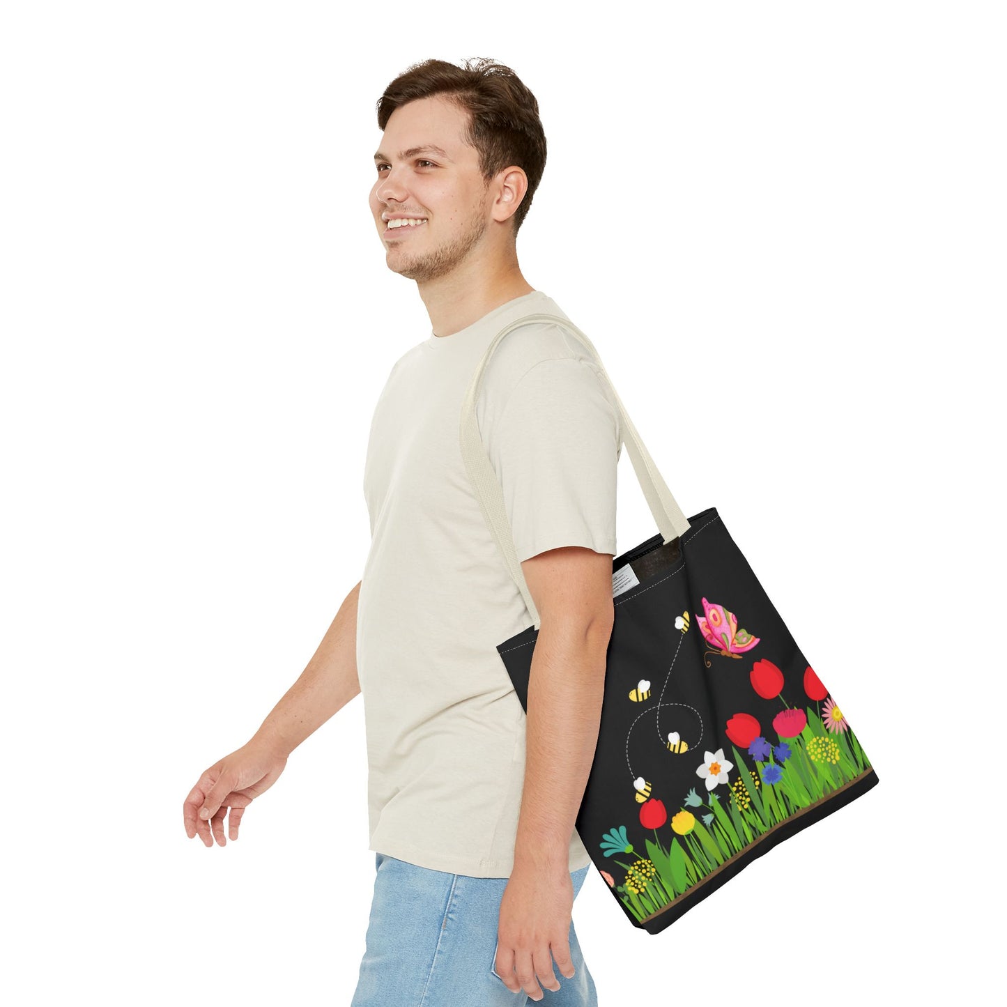 Colorful Garden Tote Bag