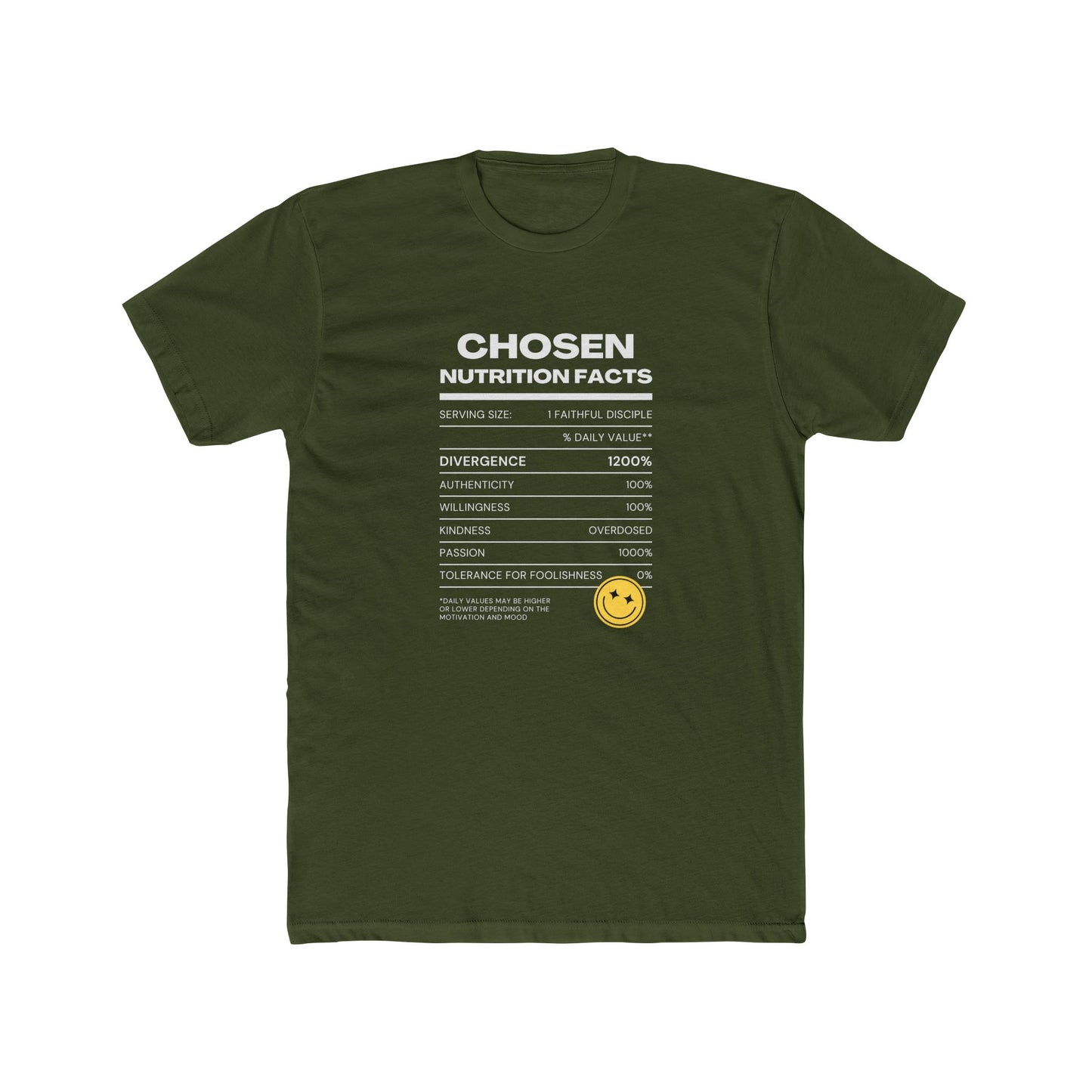 Men's Funny Cotton Crew Tee