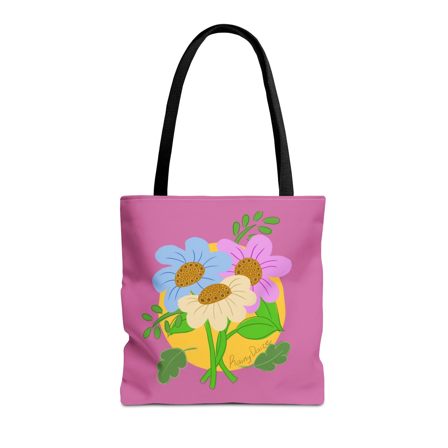 Artsy Floral Tote Bag