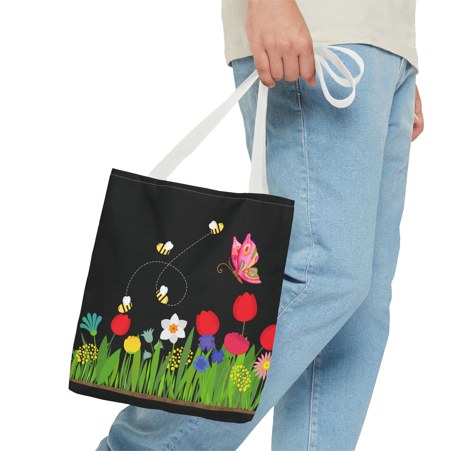 Colorful Garden Tote Bag