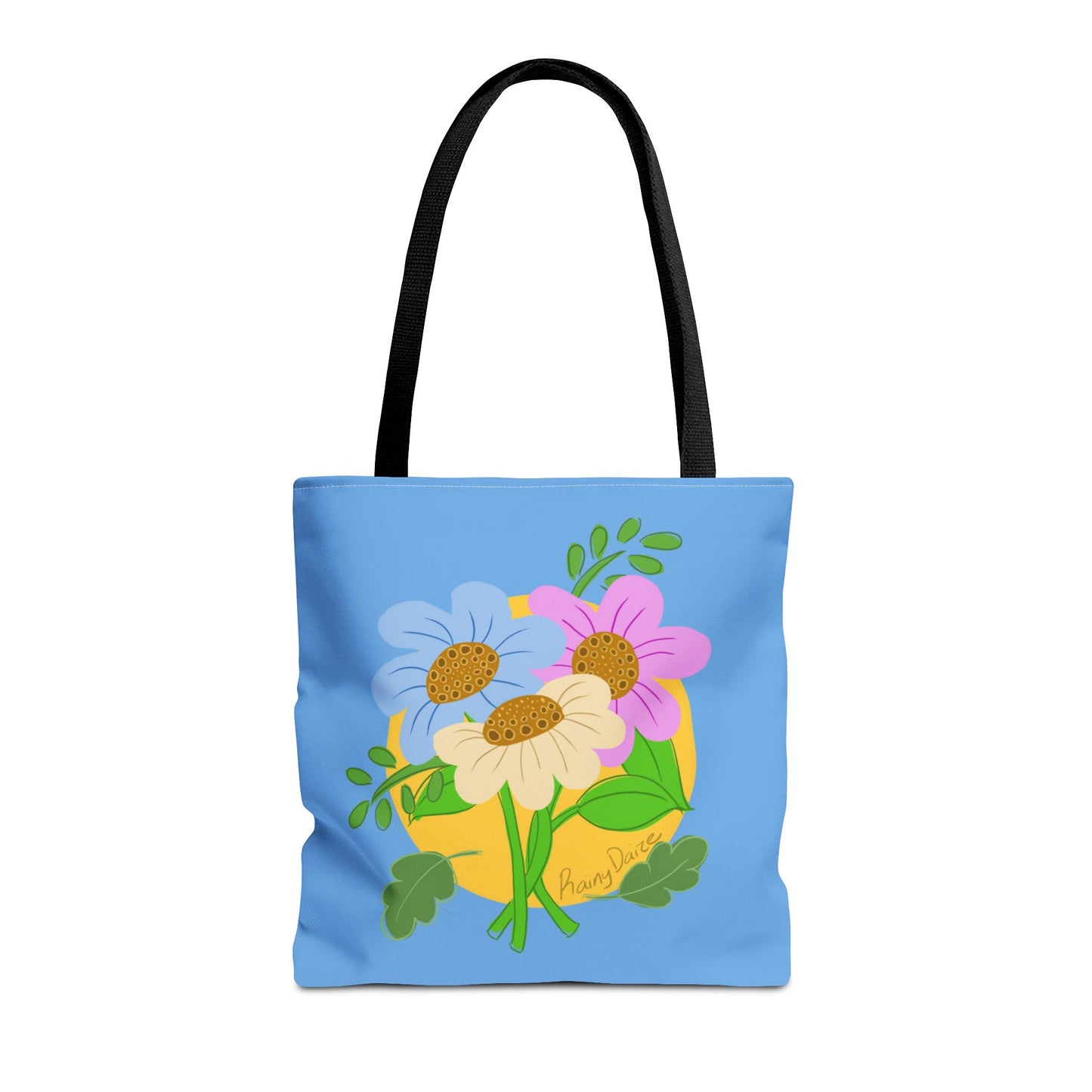 Cute Floral Tote Bag