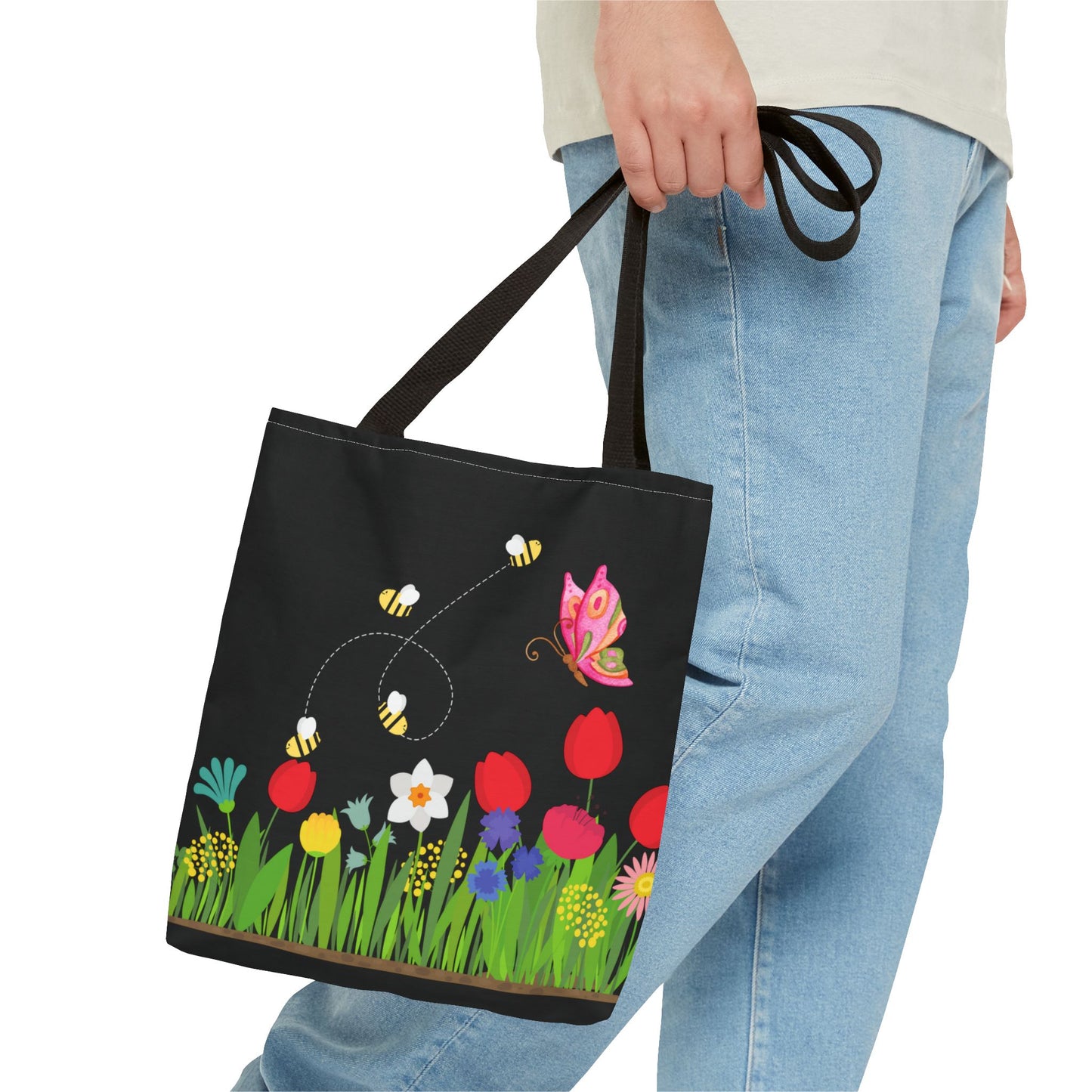 Colorful Garden Tote Bag