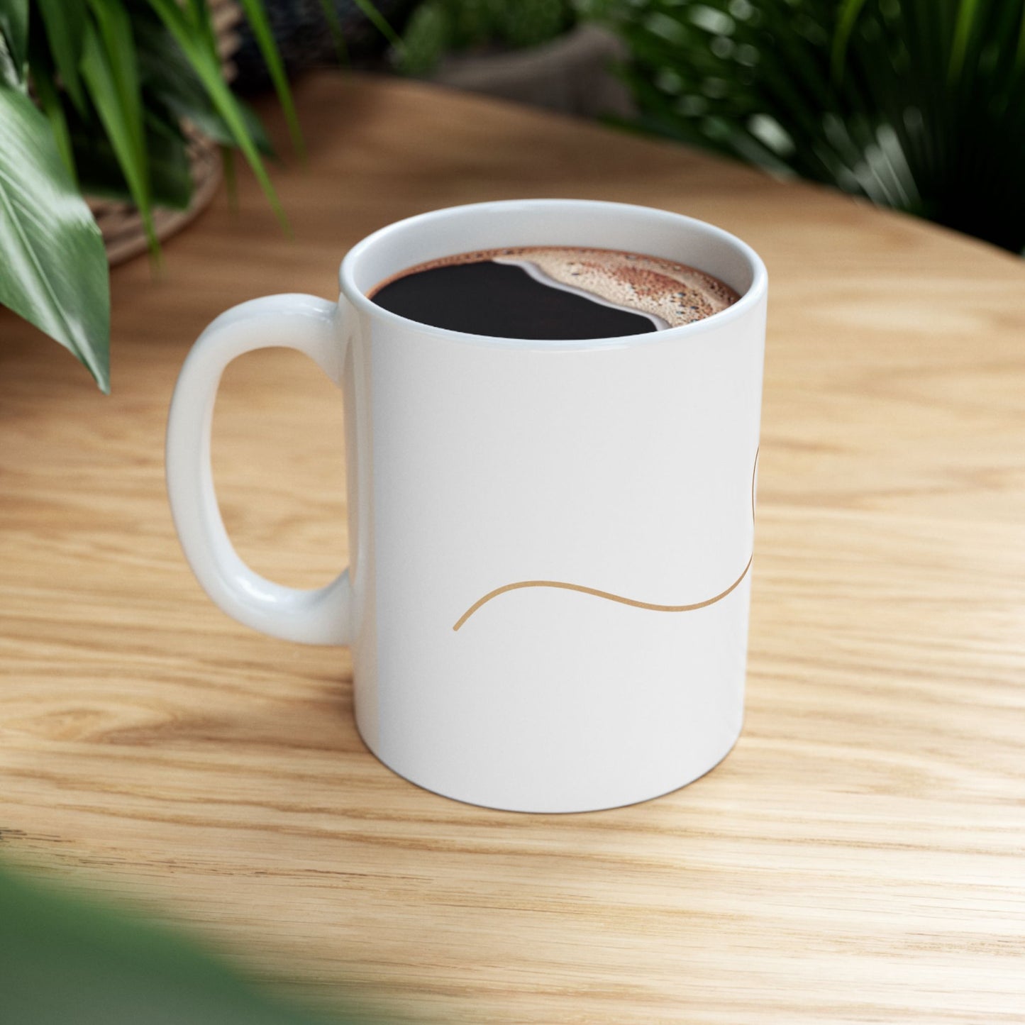 Elegant Love Ceramic Mug - 11oz, 15oz
