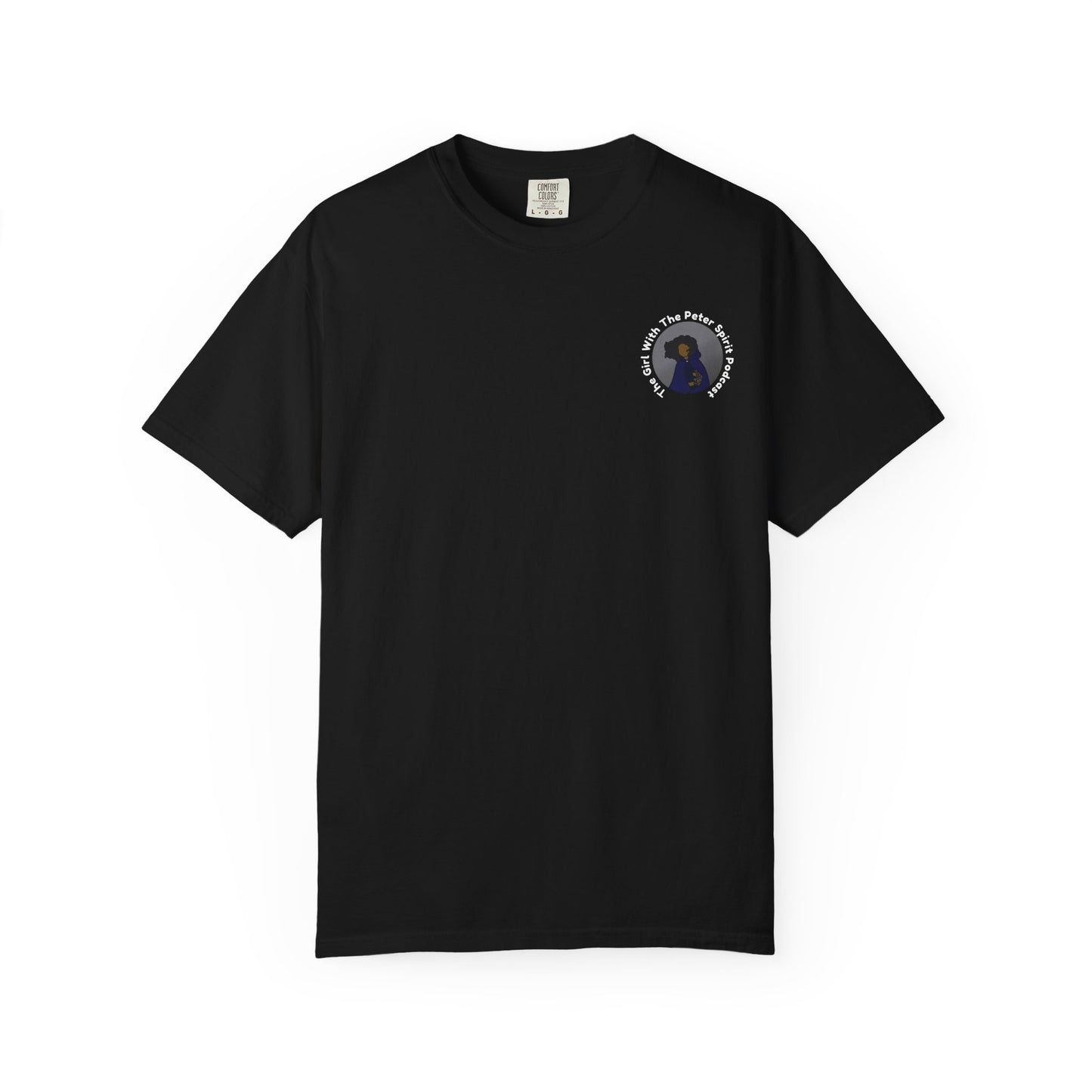 The Girl With The Peter Spirit Podcast T-Shirt