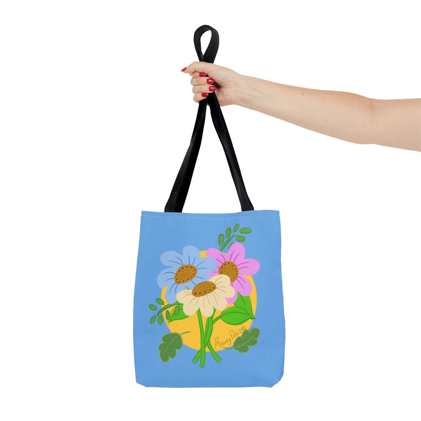 Cute Floral Tote Bag