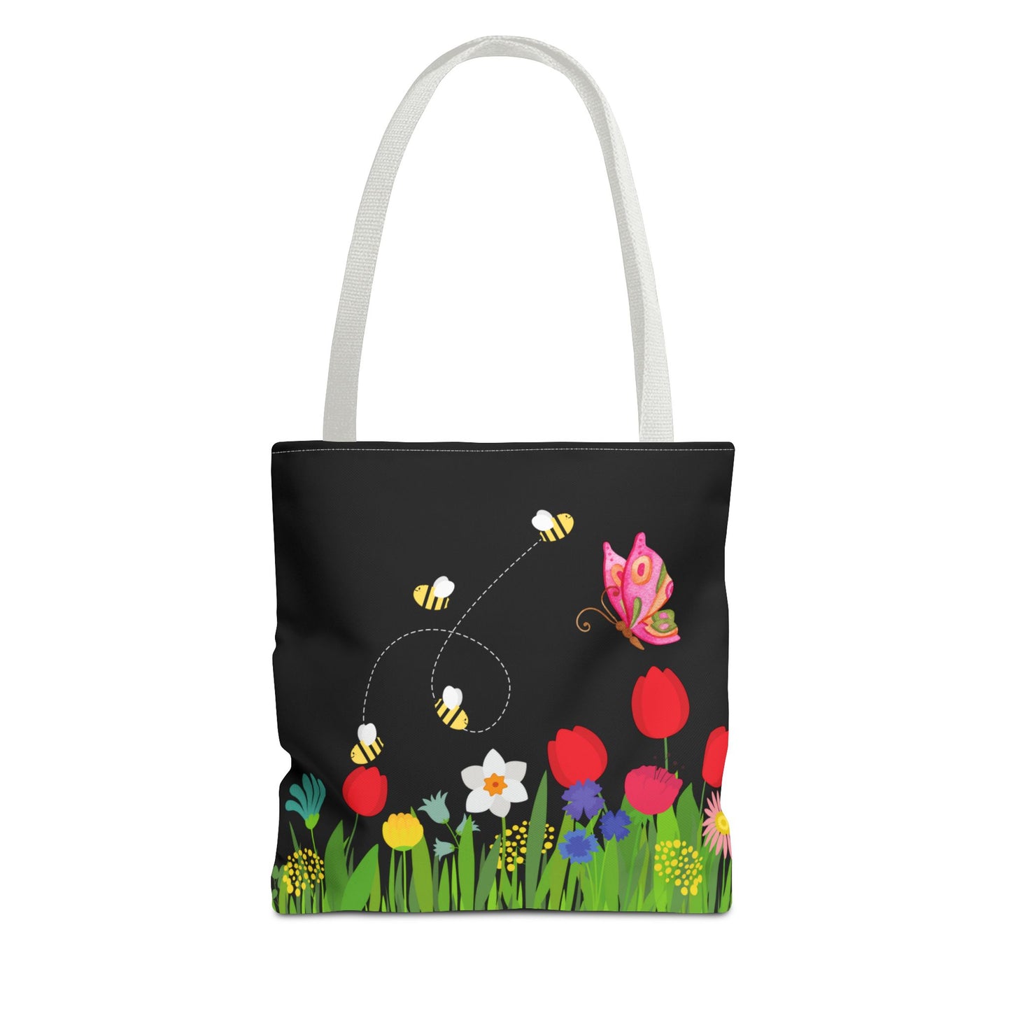 Colorful Garden Tote Bag
