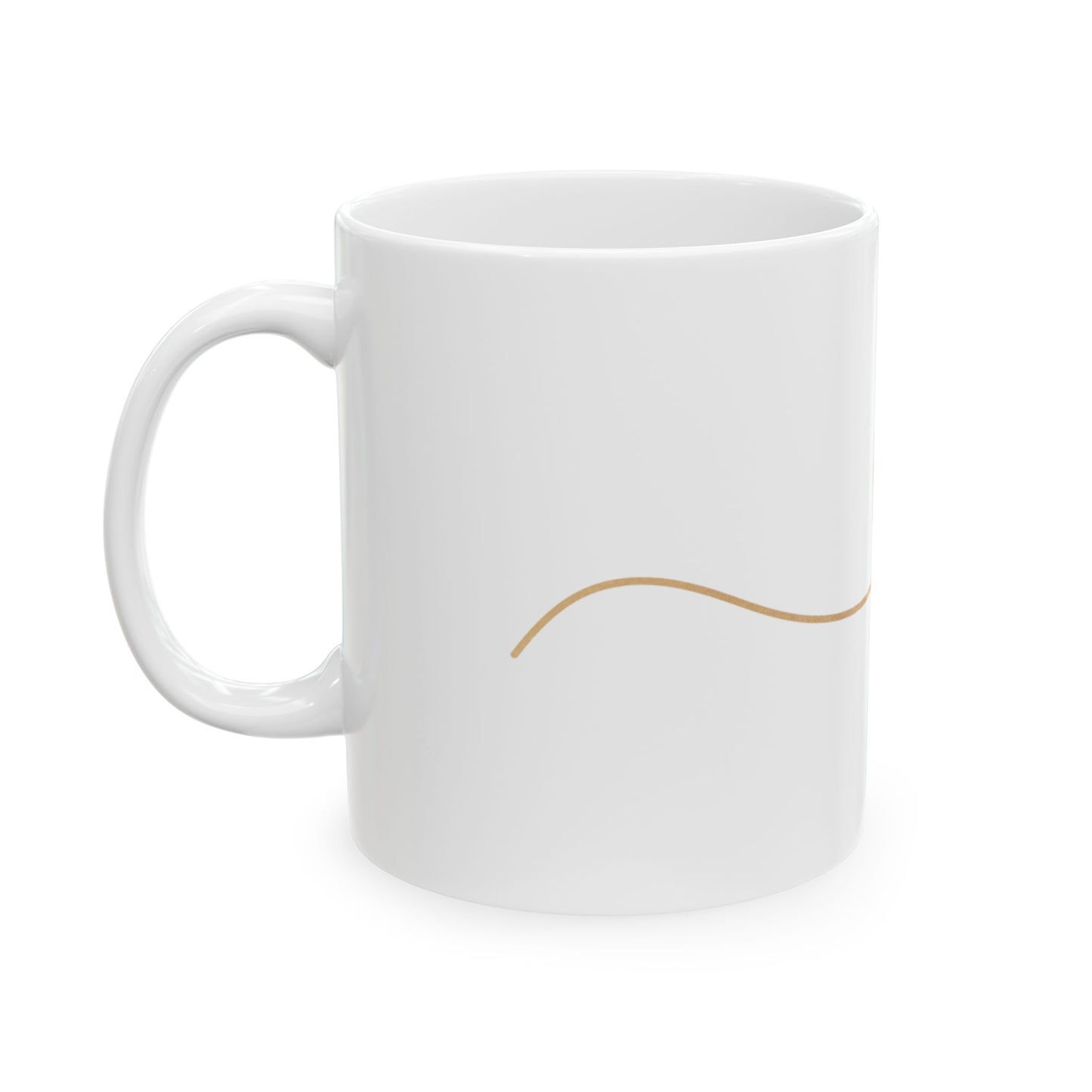 Elegant Love Ceramic Mug - 11oz, 15oz