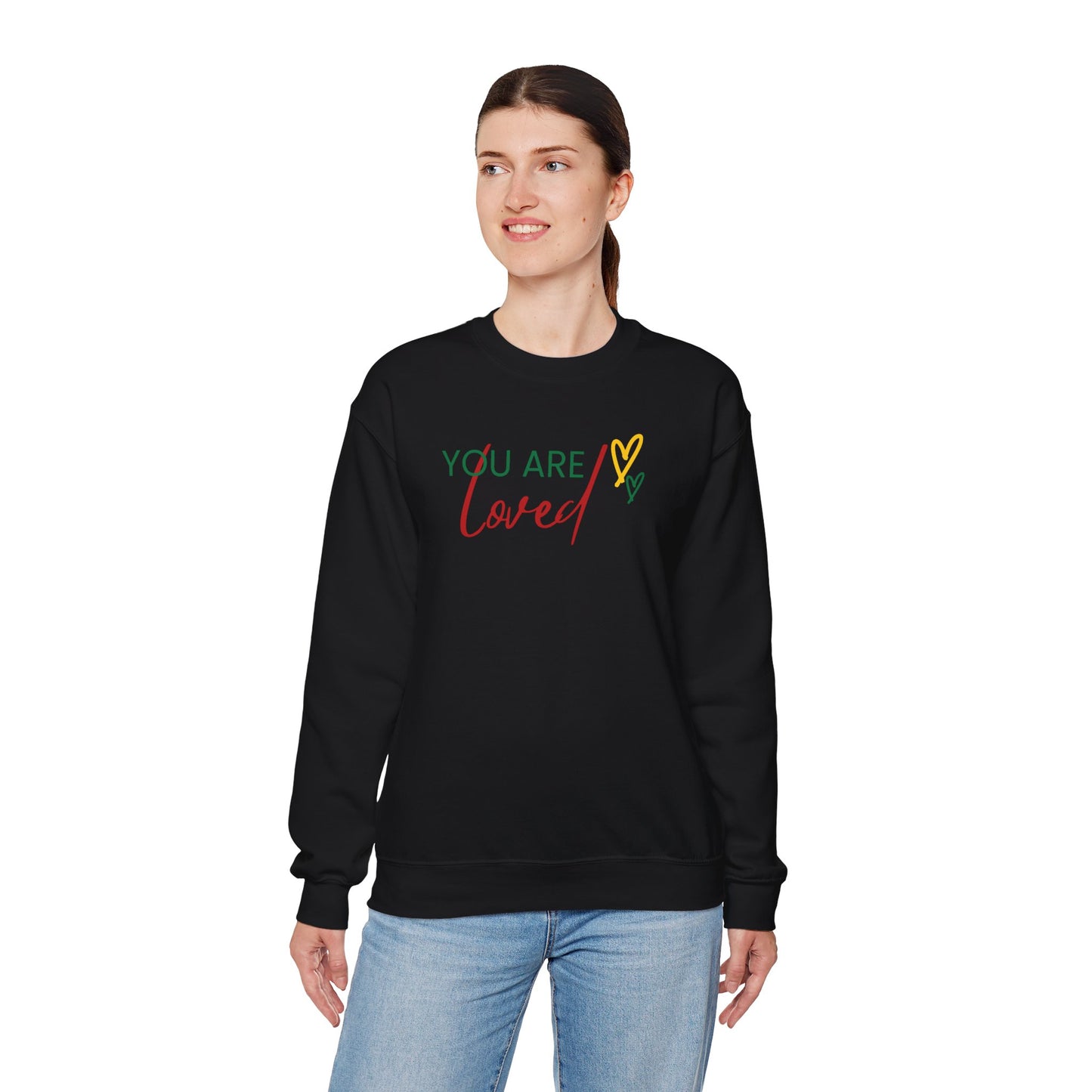 You Are Loved Crewneck Sweatshirt For Her