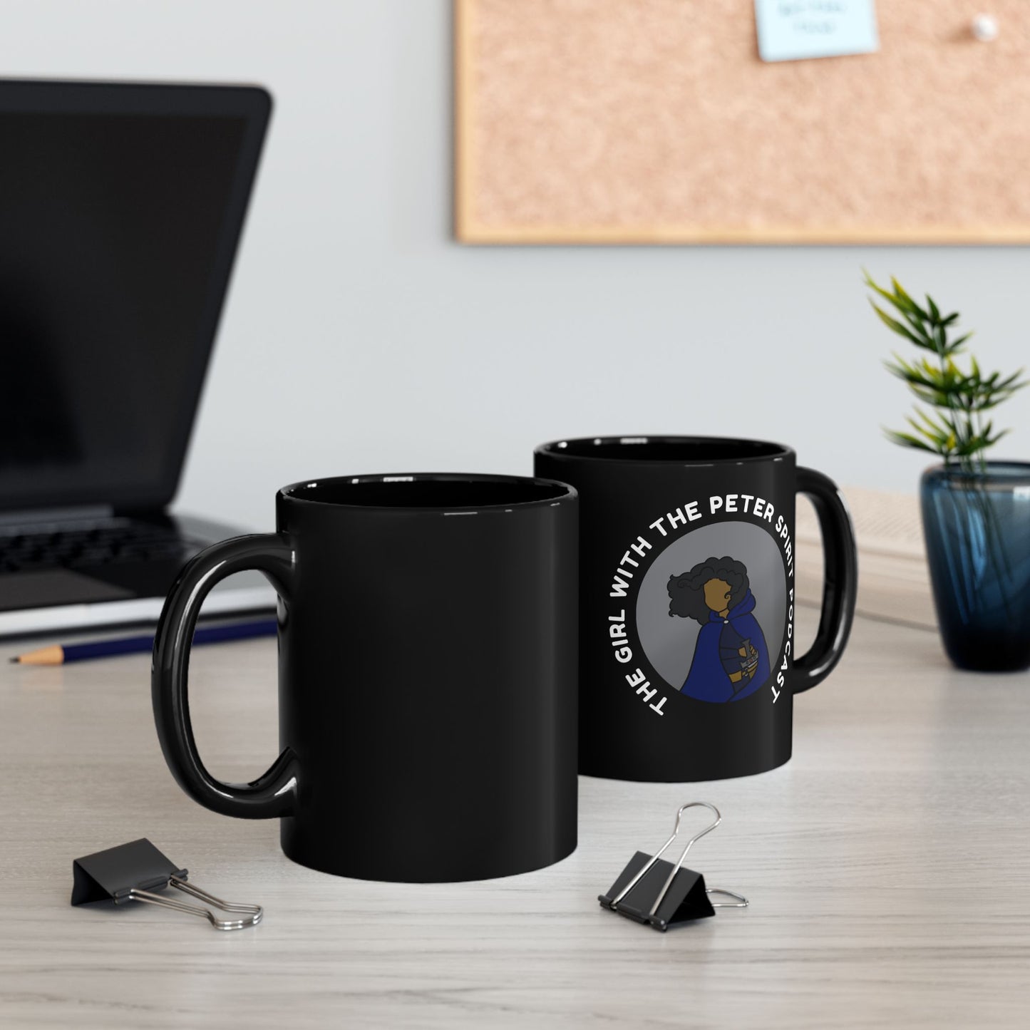 The Girl With The Peter Spirit Podcast Mug - 11oz, 15oz