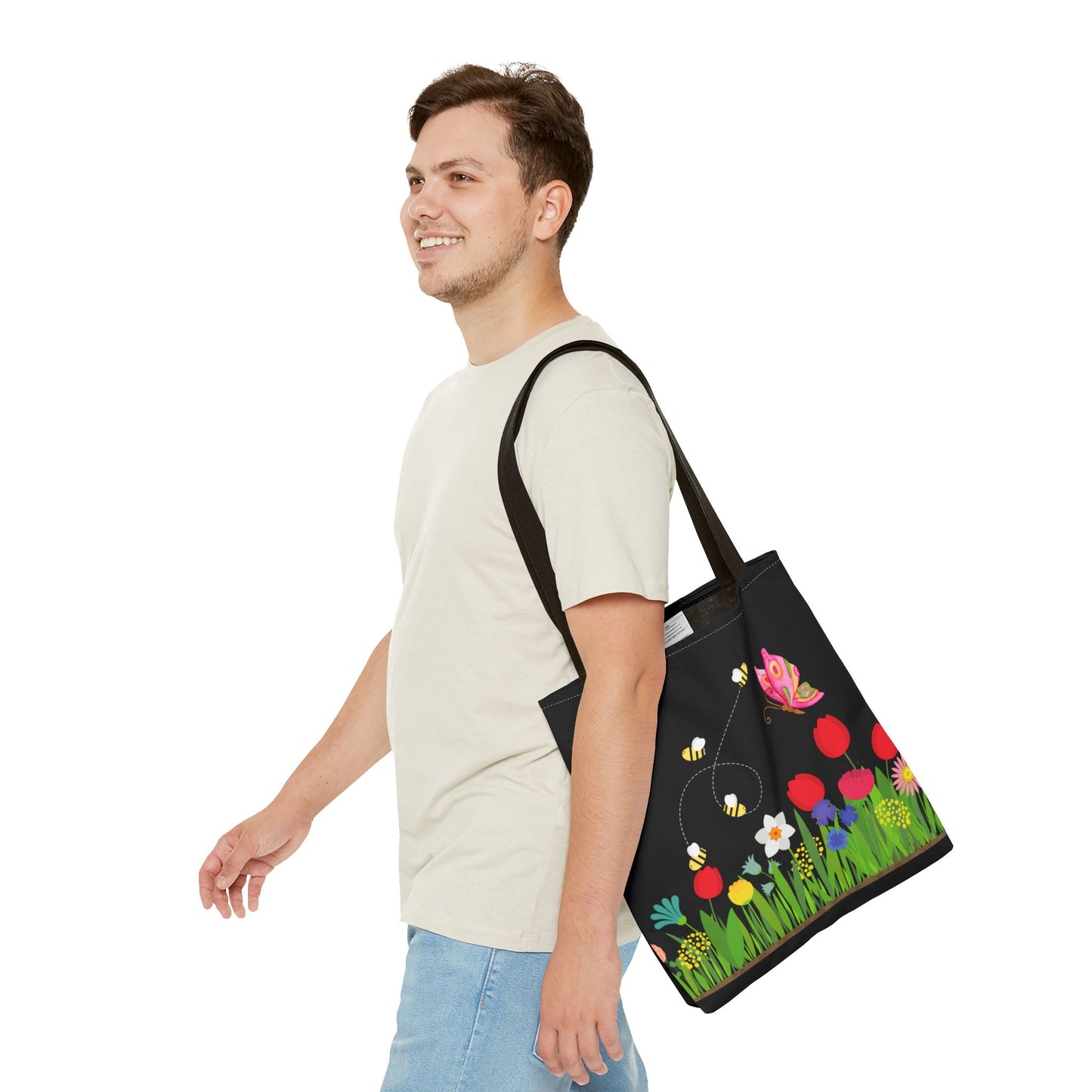 Colorful Garden Tote Bag