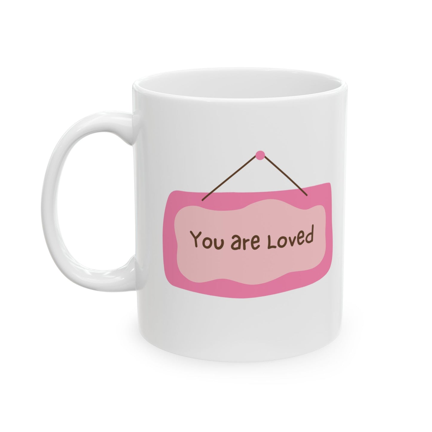 Charming Floral Ceramic Mug - 11oz, 15oz