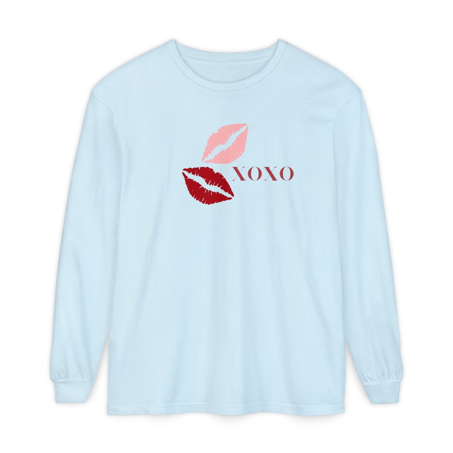Hugs and Kisses Women's Long Sleeve Pajama Top