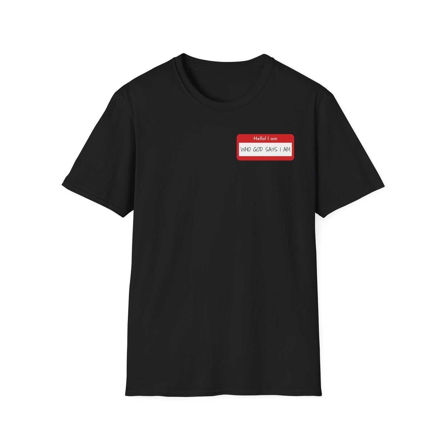 Men's Personalized Icebreaker T-Shirt - Who God Says I Am