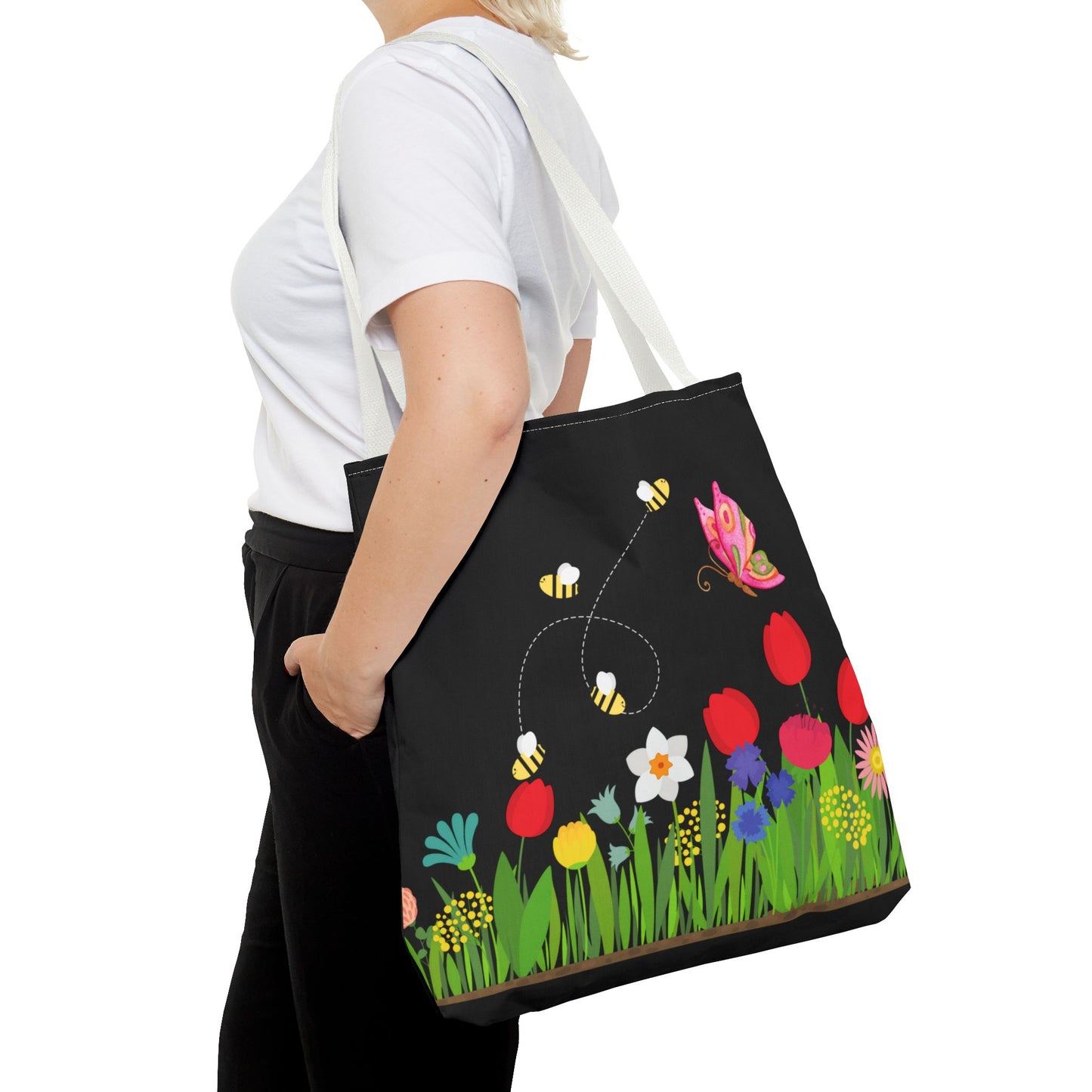 Colorful Garden Tote Bag