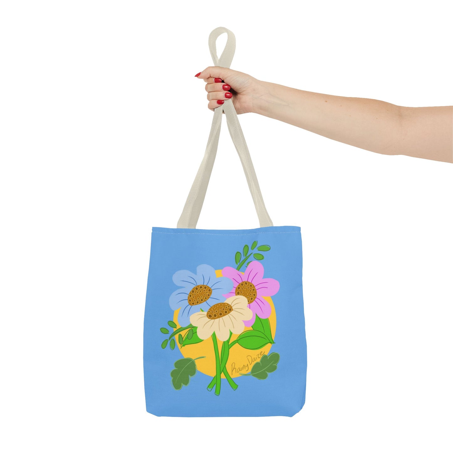 Cute Floral Tote Bag