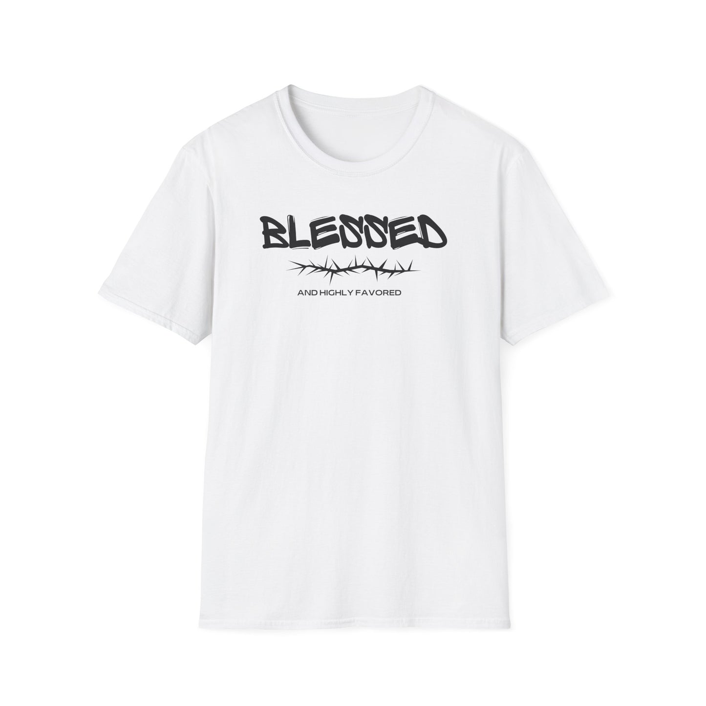 Blessed Men's Softstyle T-Shirt - Inspirational Graphic Tee for Everyday Wear