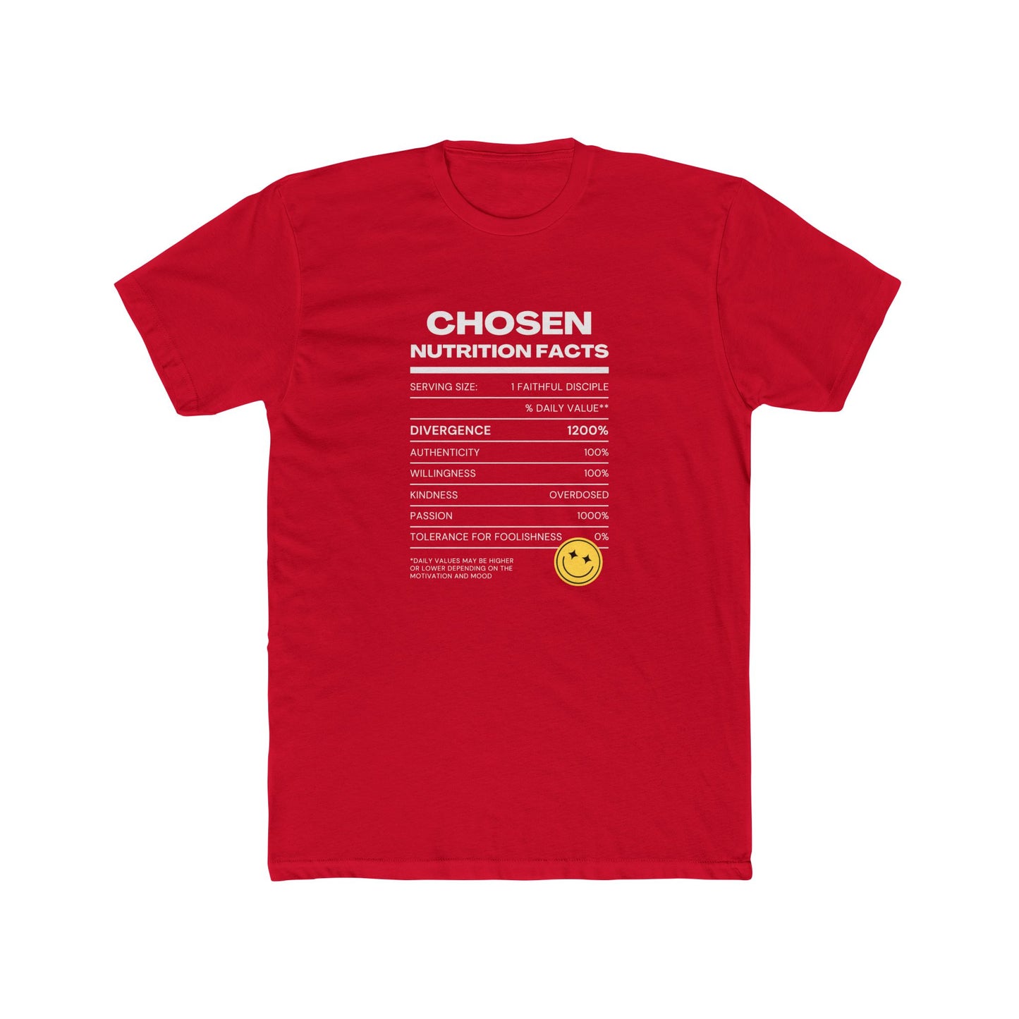 Men's Funny Cotton Crew Tee