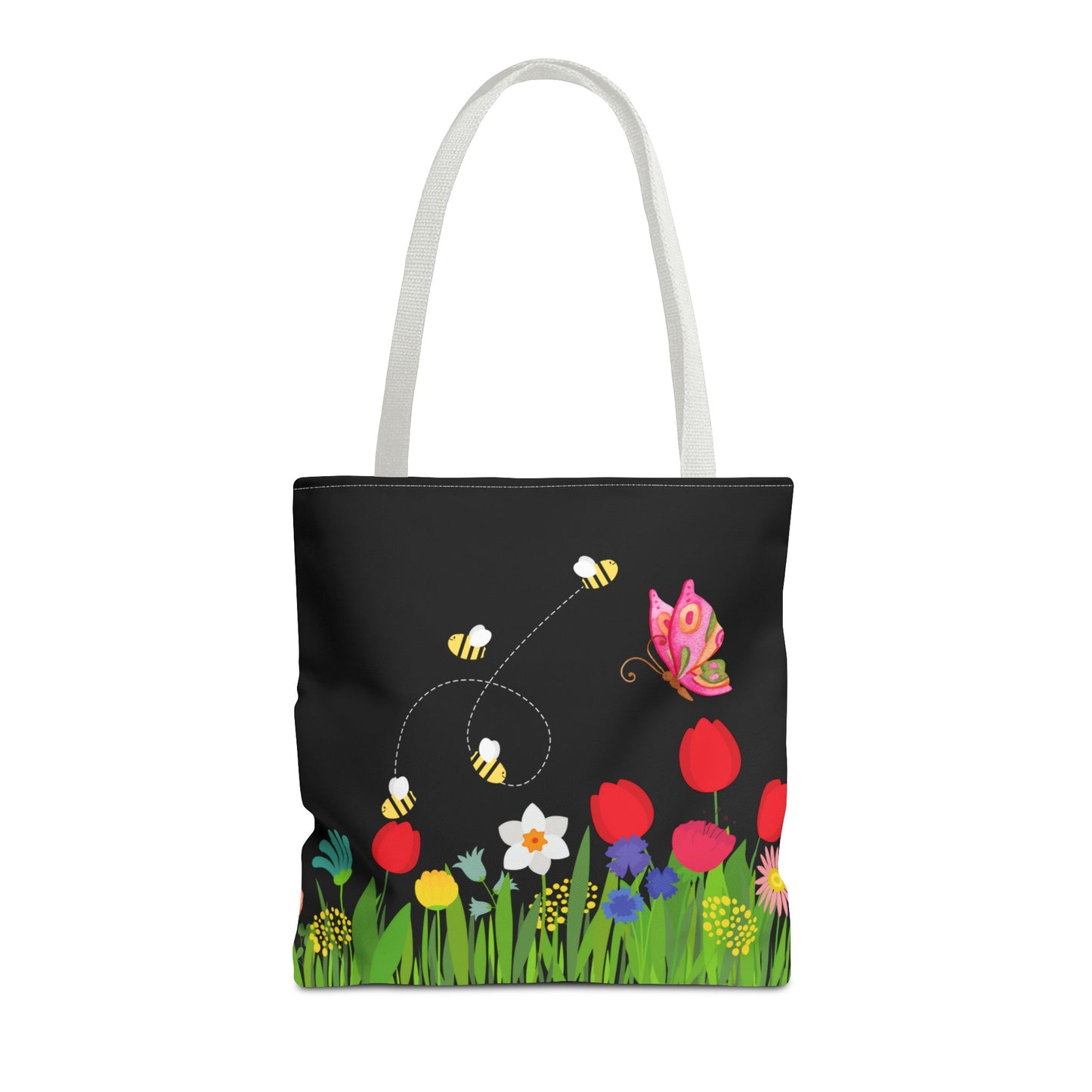 Colorful Garden Tote Bag