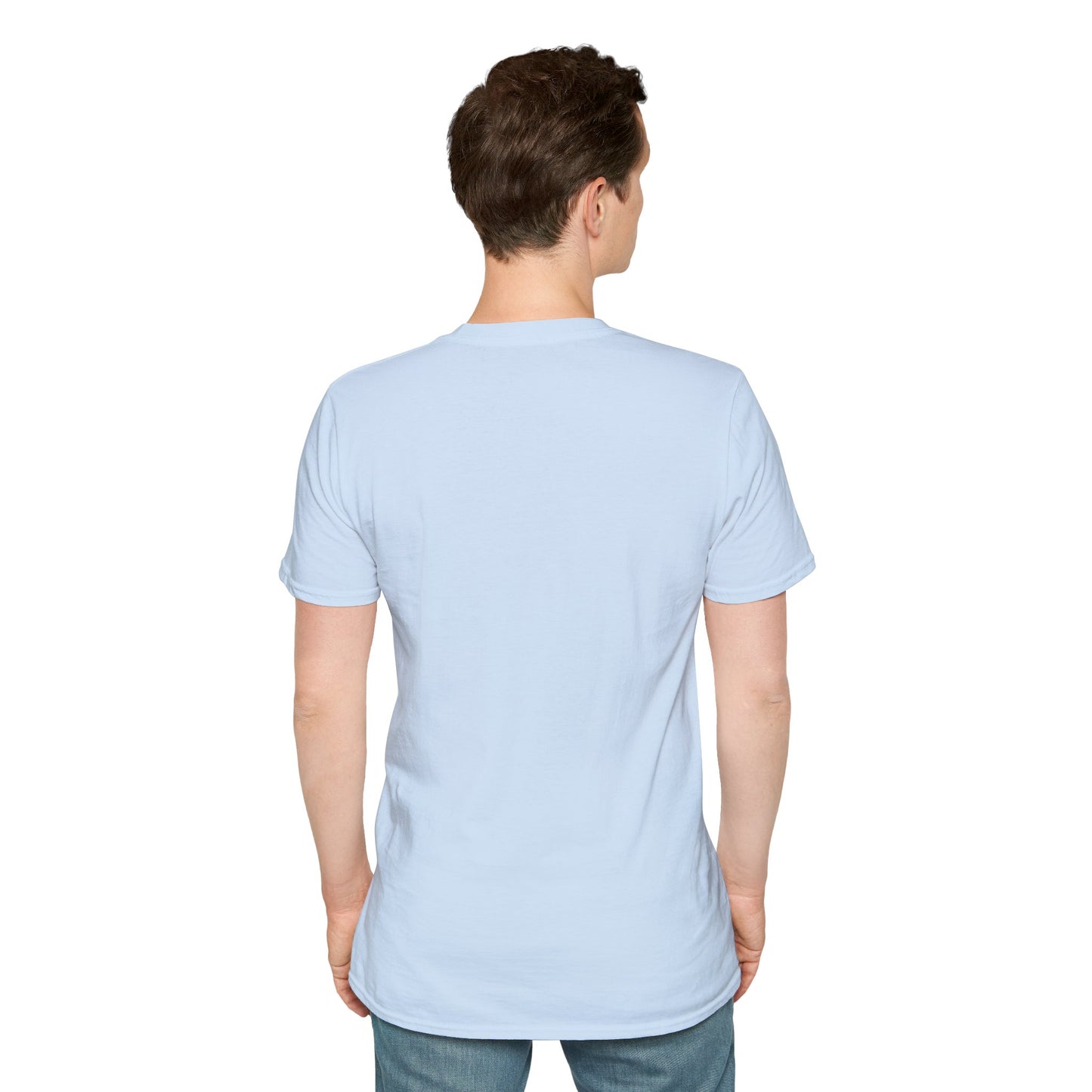 Men's Bold Print Inspirational Comfy T-Shirt