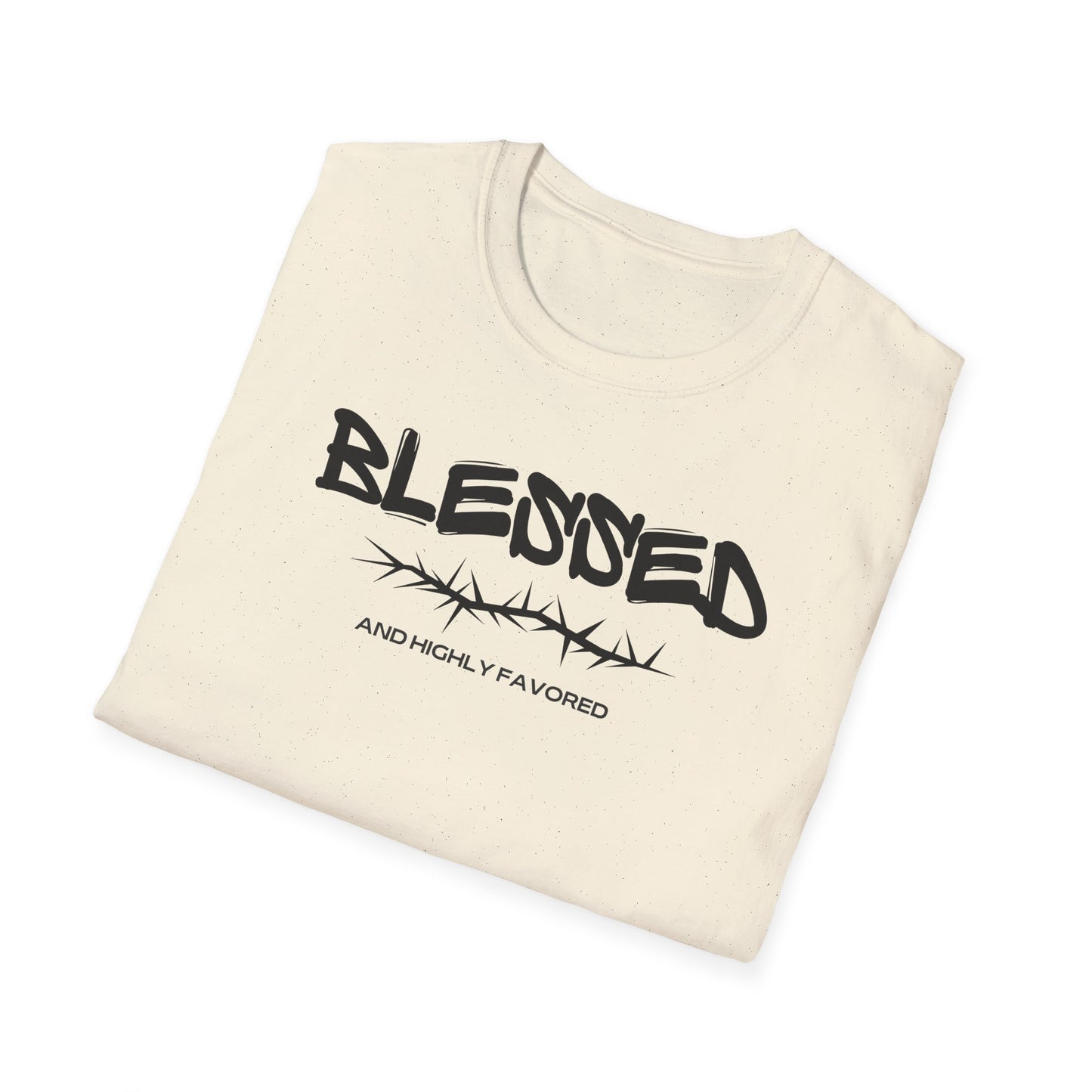 Blessed Men's Softstyle T-Shirt - Inspirational Graphic Tee for Everyday Wear
