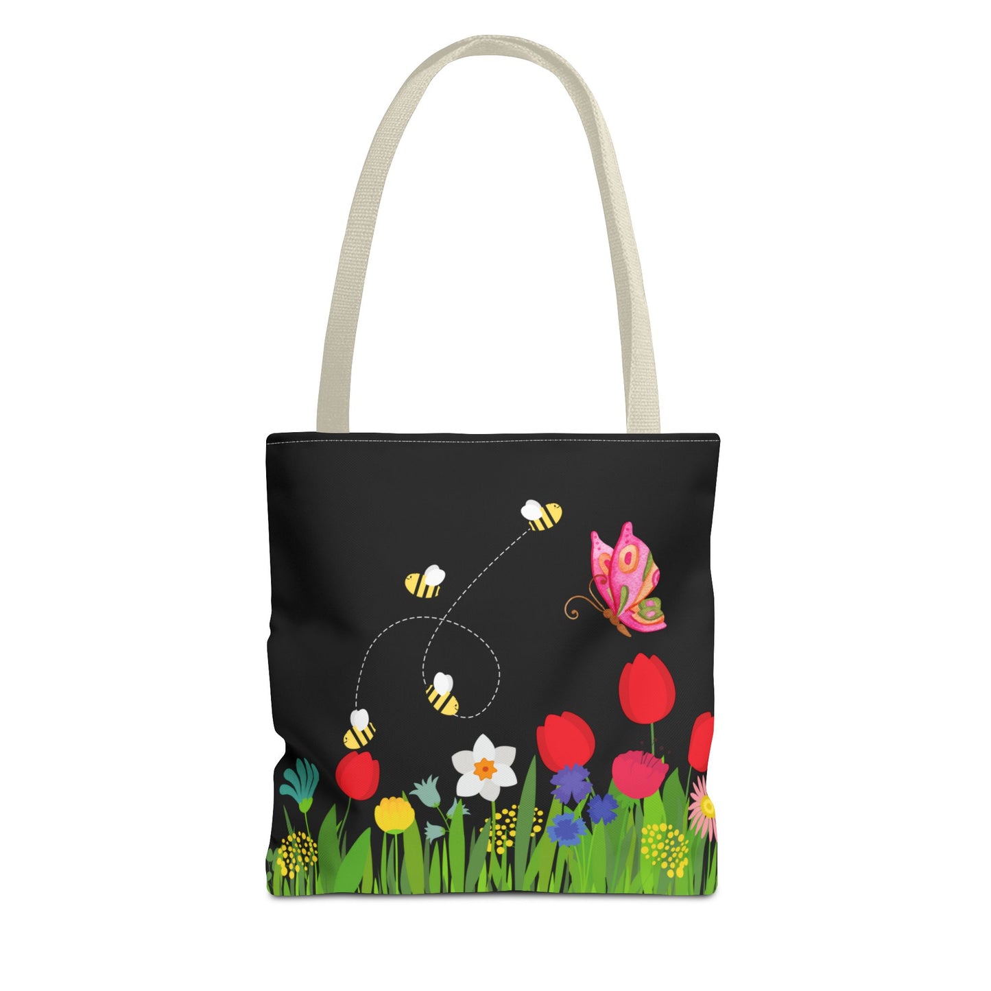 Colorful Garden Tote Bag