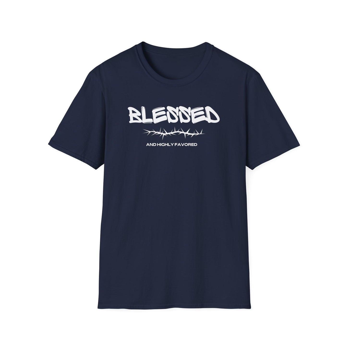 Blessed Men's Softstyle T-Shirt - Inspirational Graphic Tee for Everyday Wear
