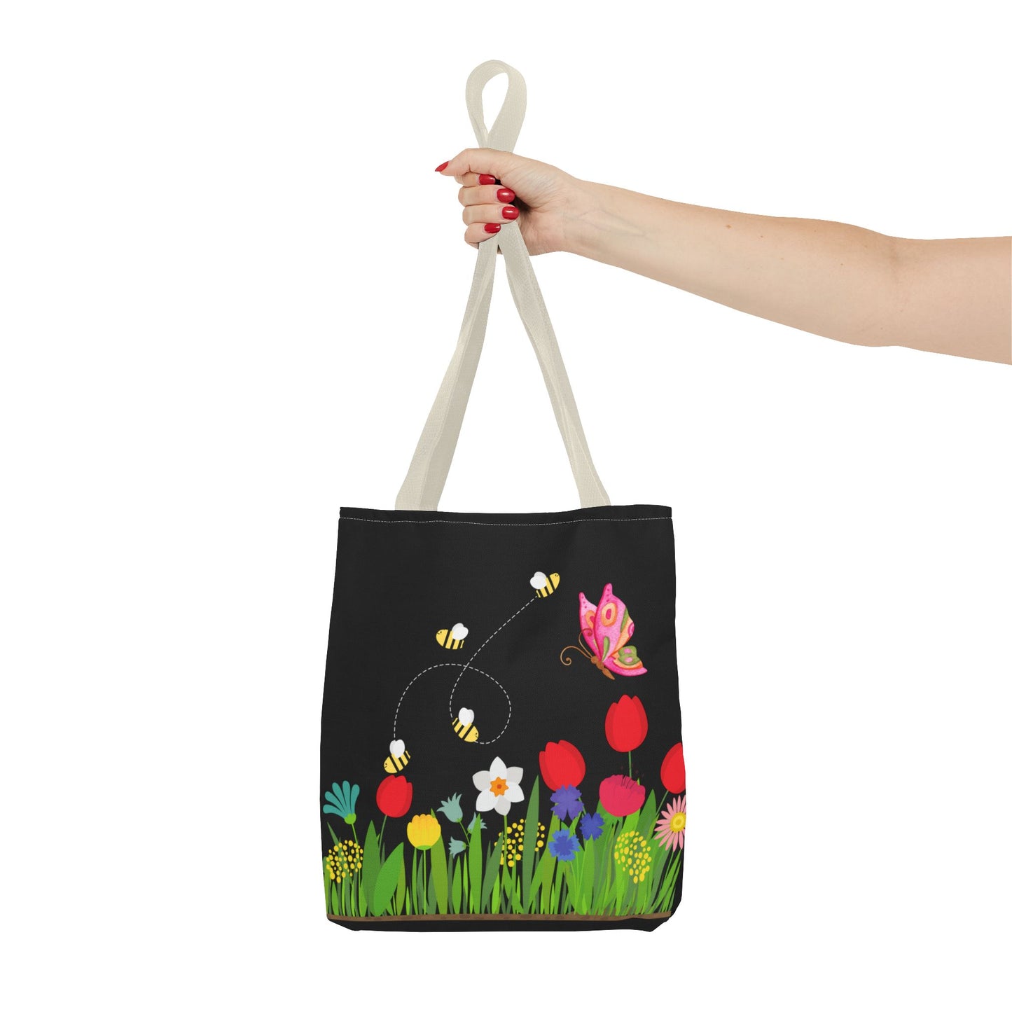Colorful Garden Tote Bag
