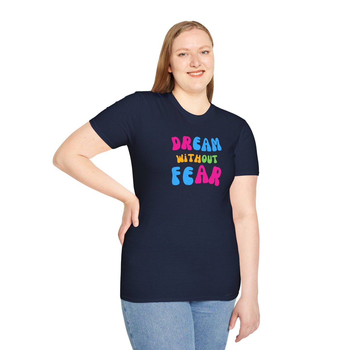 Women's Bold Print Inspirational Comfy T-Shirt